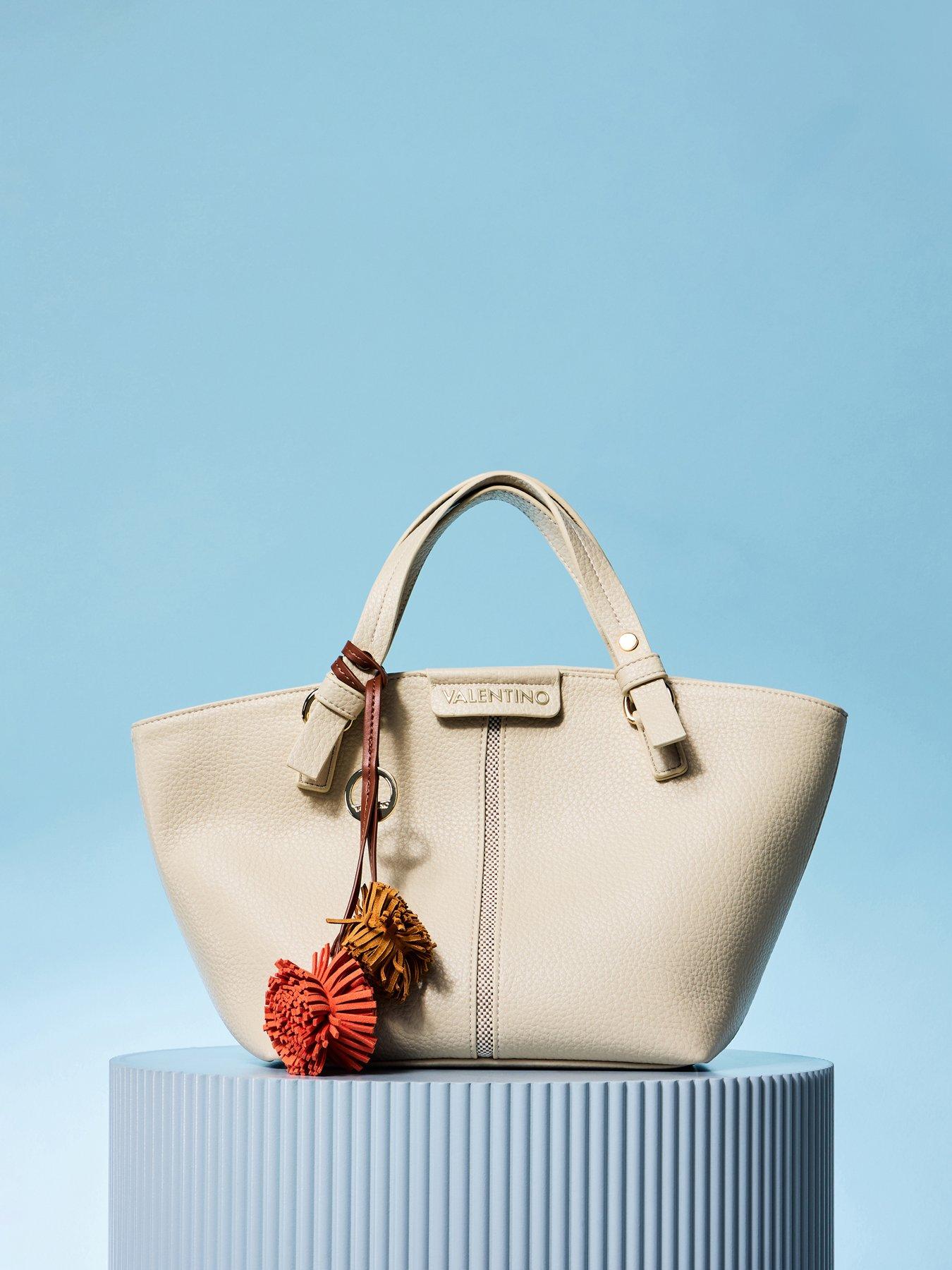Image 6 of 6 of Valentino Hybris Re Shopper Bag - Beige