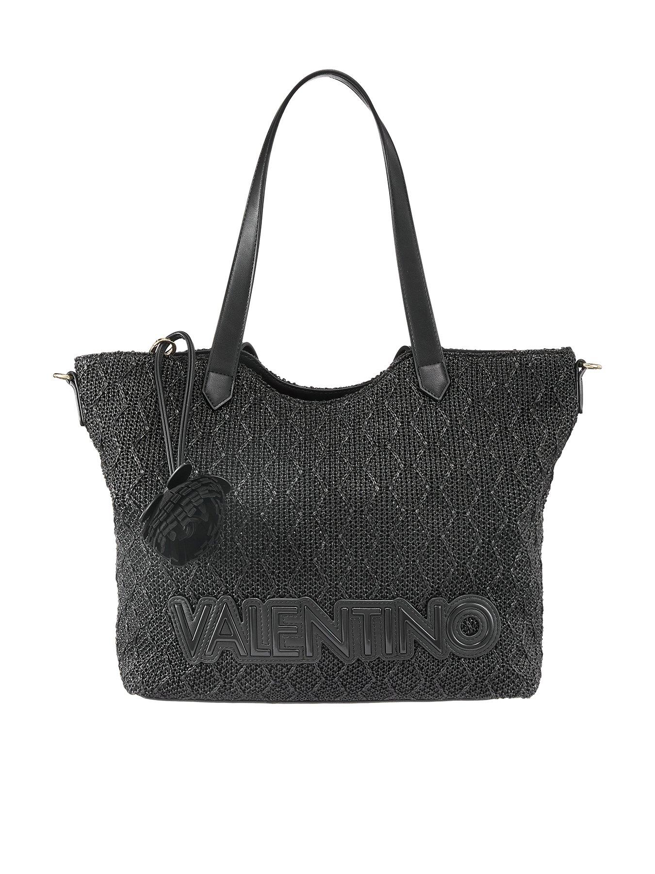 Image 1 of 5 of Valentino Courmayeur Shopper Bag - Black