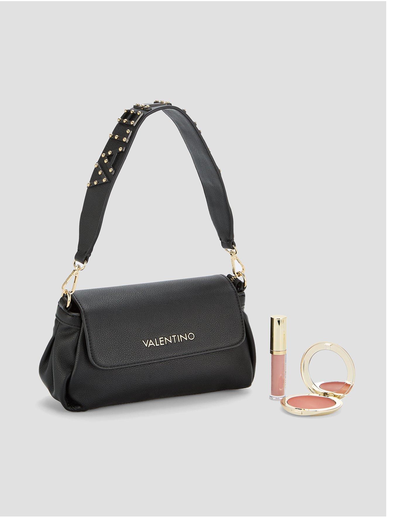 Image 1 of 5 of Valentino Dea Re Shoulder Bag - Black