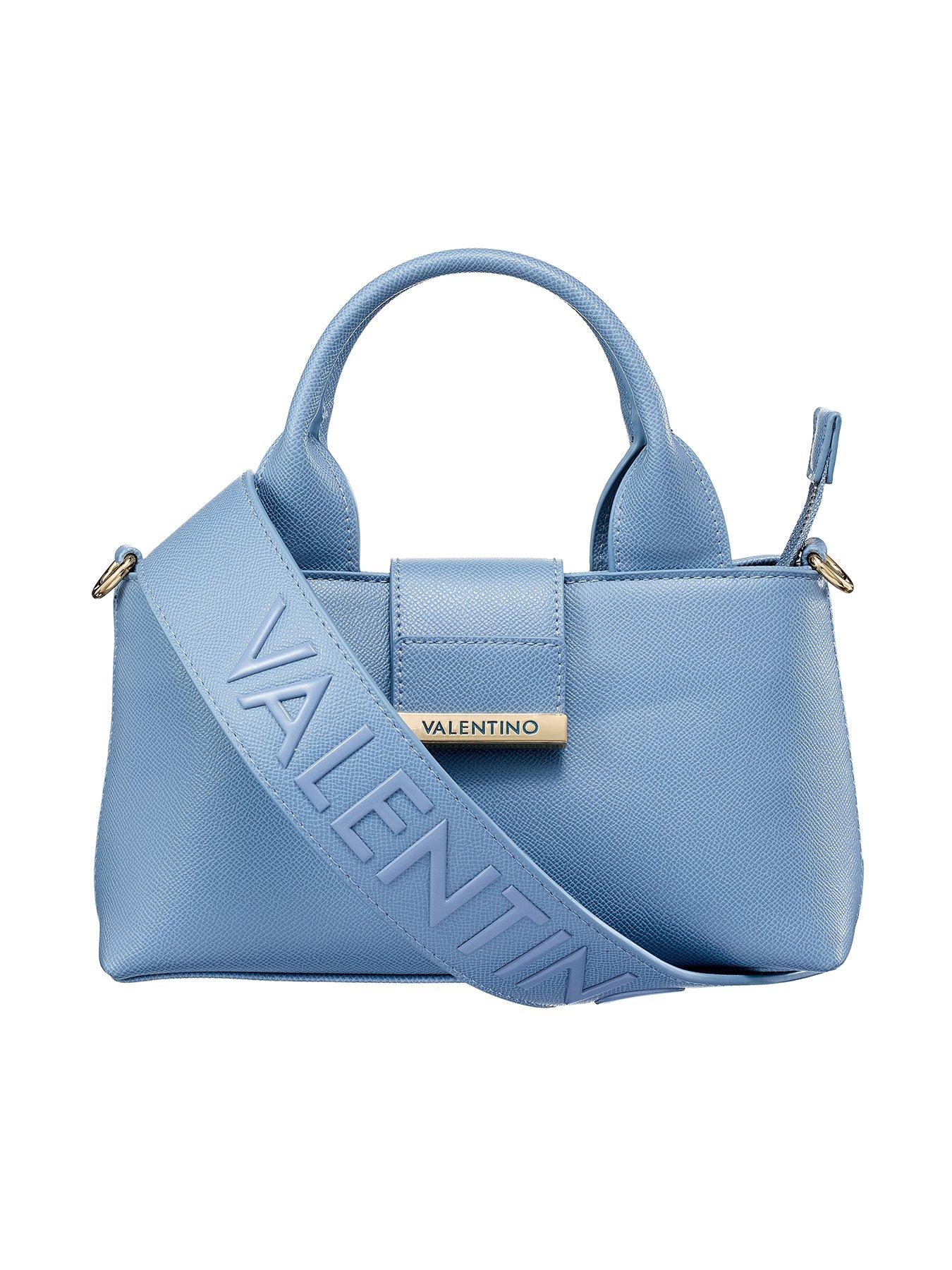 Image 1 of 6 of Valentino Dione Shopping Bag - Blue