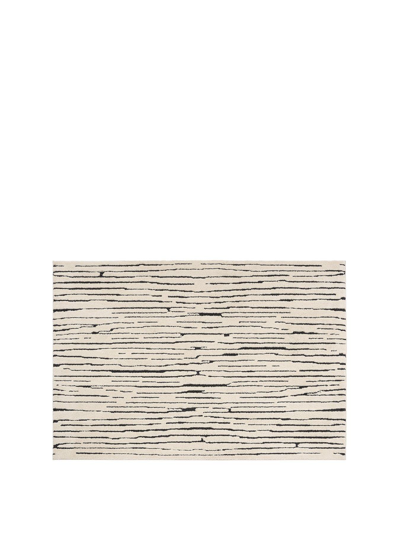Image 2 of 6 of The Very Collection Woodweave&nbsp;Rug - Ivory/Charcoal