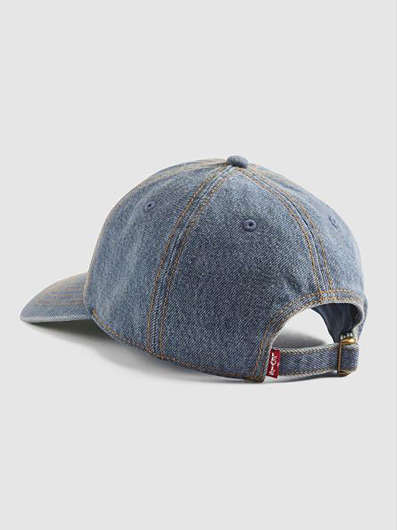Image 4 of 5 of Levi's Long Sleeve Monogram Cap - Blue Denim
