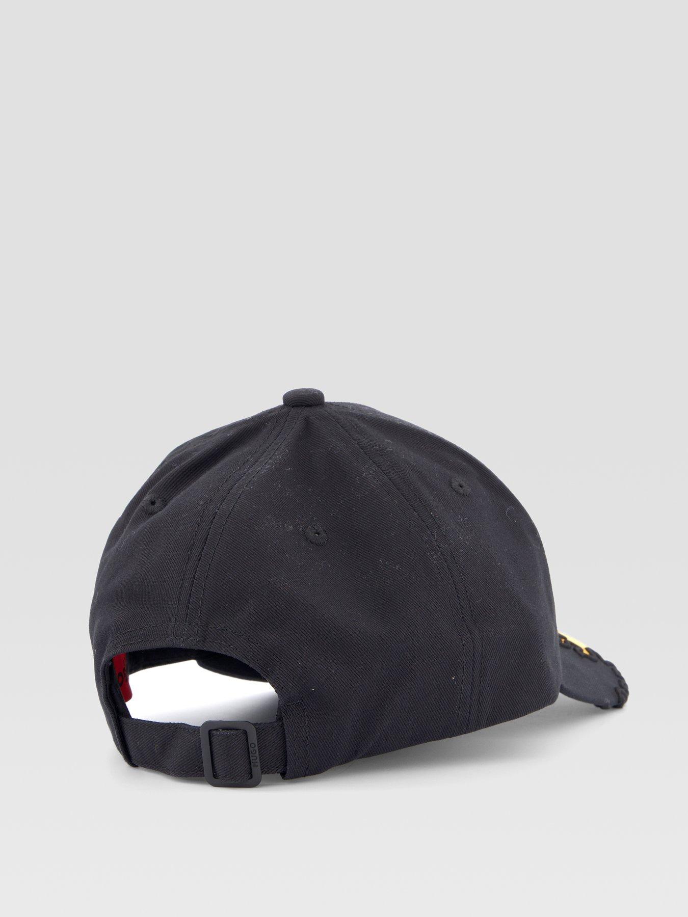  image of hugo-jad-flame-baseball-cap-black