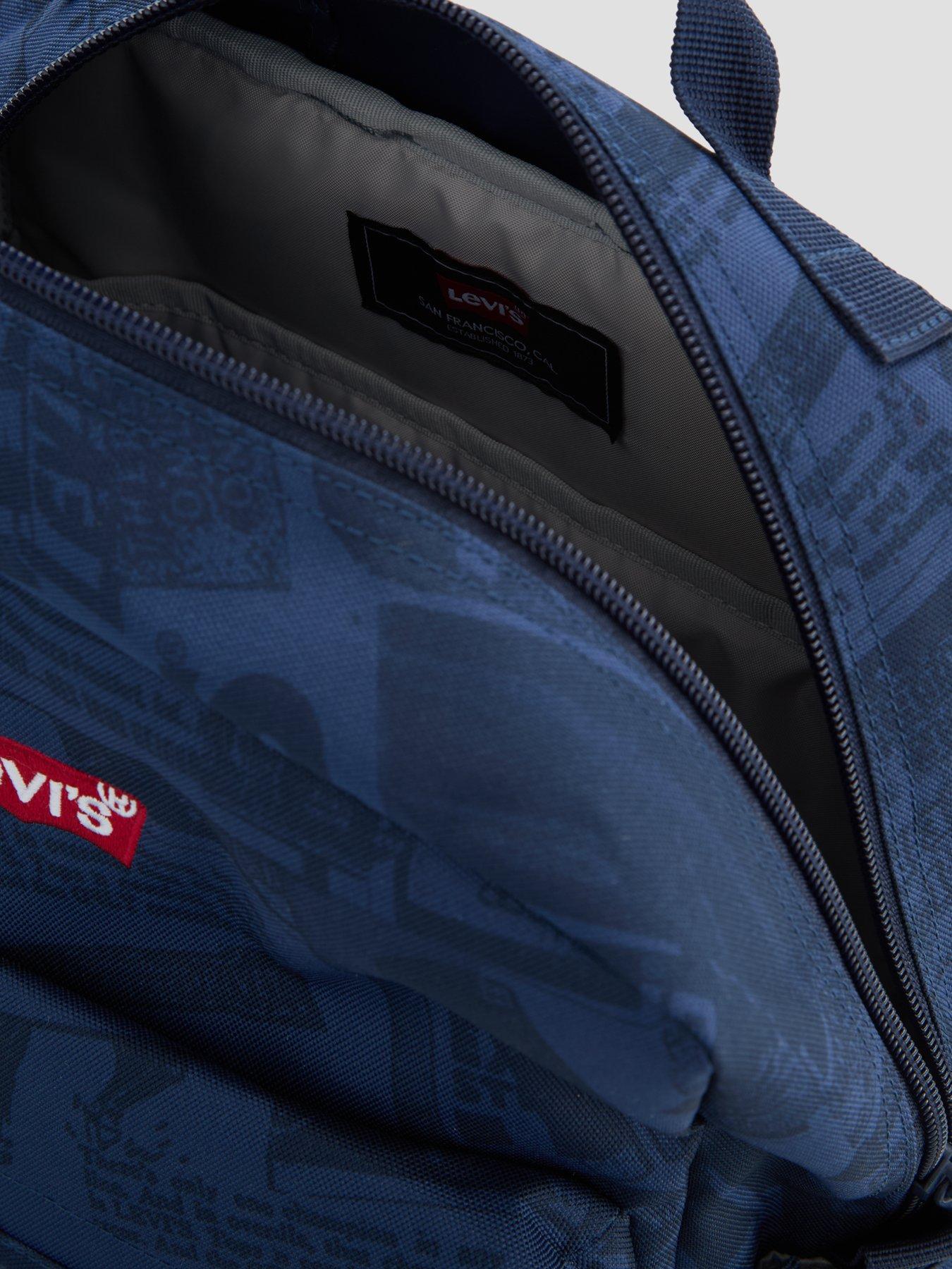  image of levis-heritage-print-l-pack-standard-issue-backpack-vintage-indigo