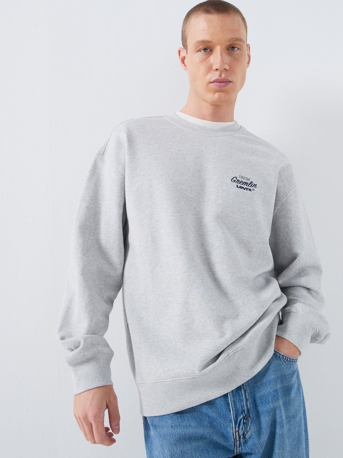 stillFront image of levis-back-graphic-relaxed-fit-crew-sweat-light-grey