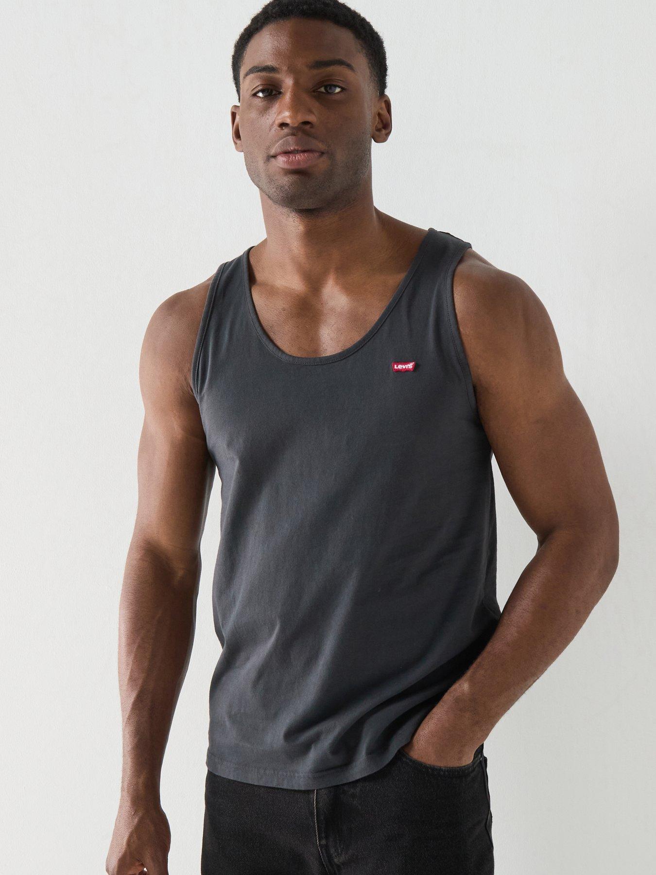 Image 1 of 4 of Levi's Housemark Vest - Black
