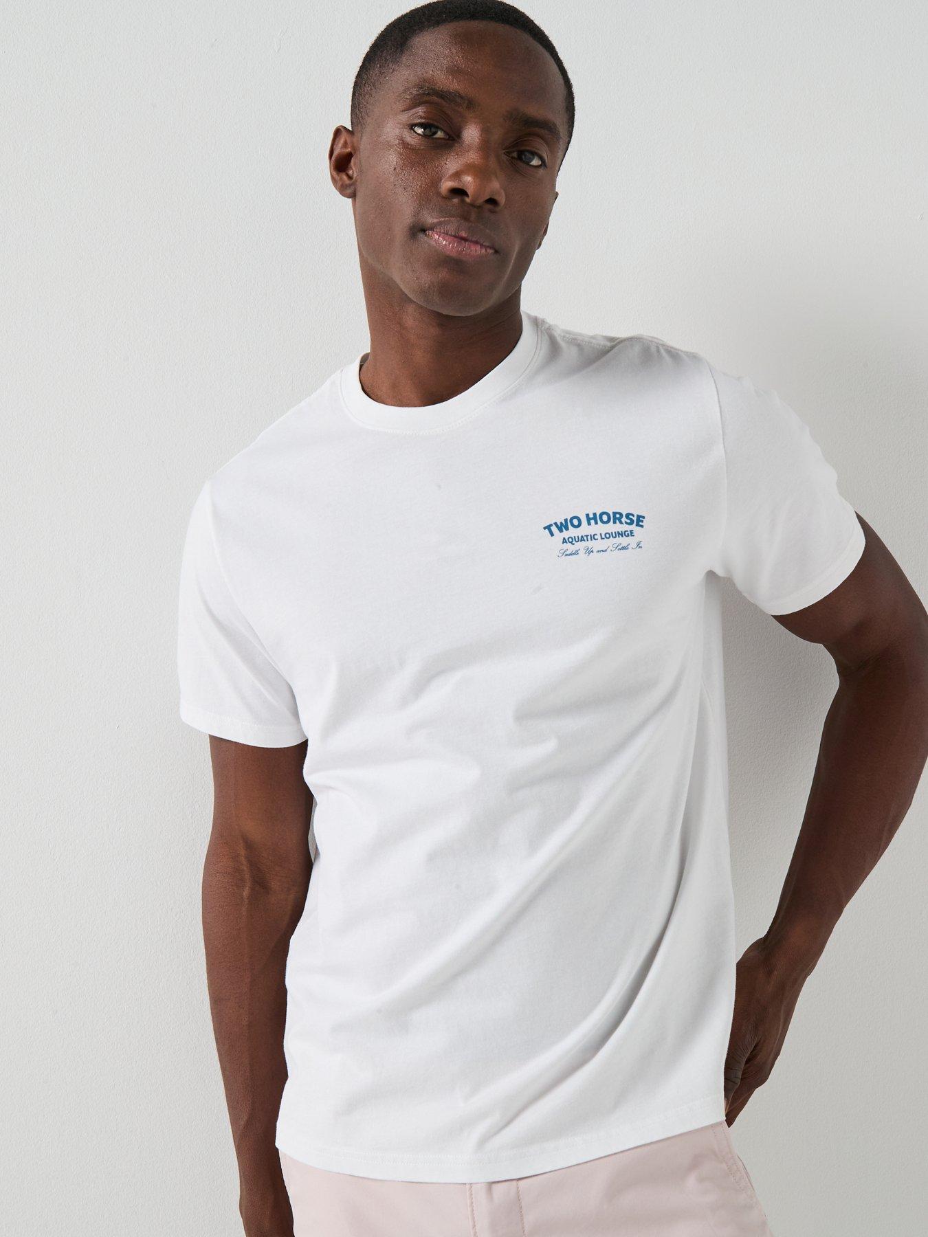 Image 2 of 6 of Levi's Pool Back Graphic Relaxed Fit T-Shirt - White