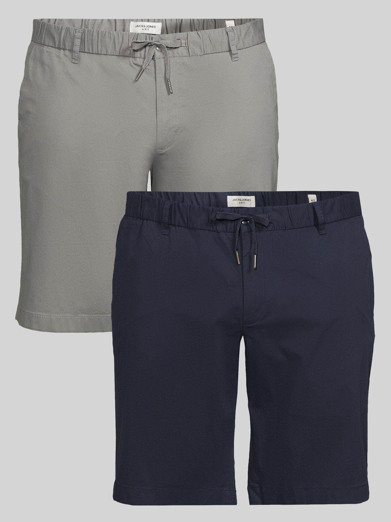 Jack & Jones Jack & Jones Plus Rocco Hybrid Shorts 2 Pack - Multi