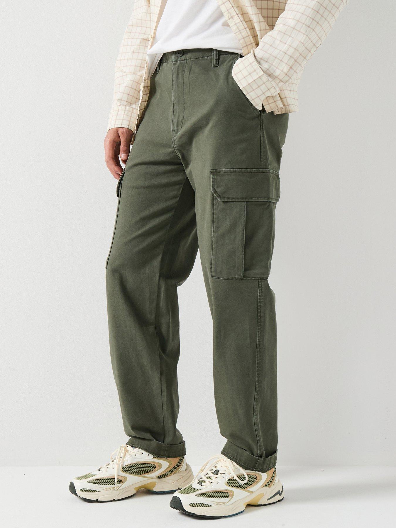 Levi's Levis XX Tapered Fit Cargo Trousers - Dark Green