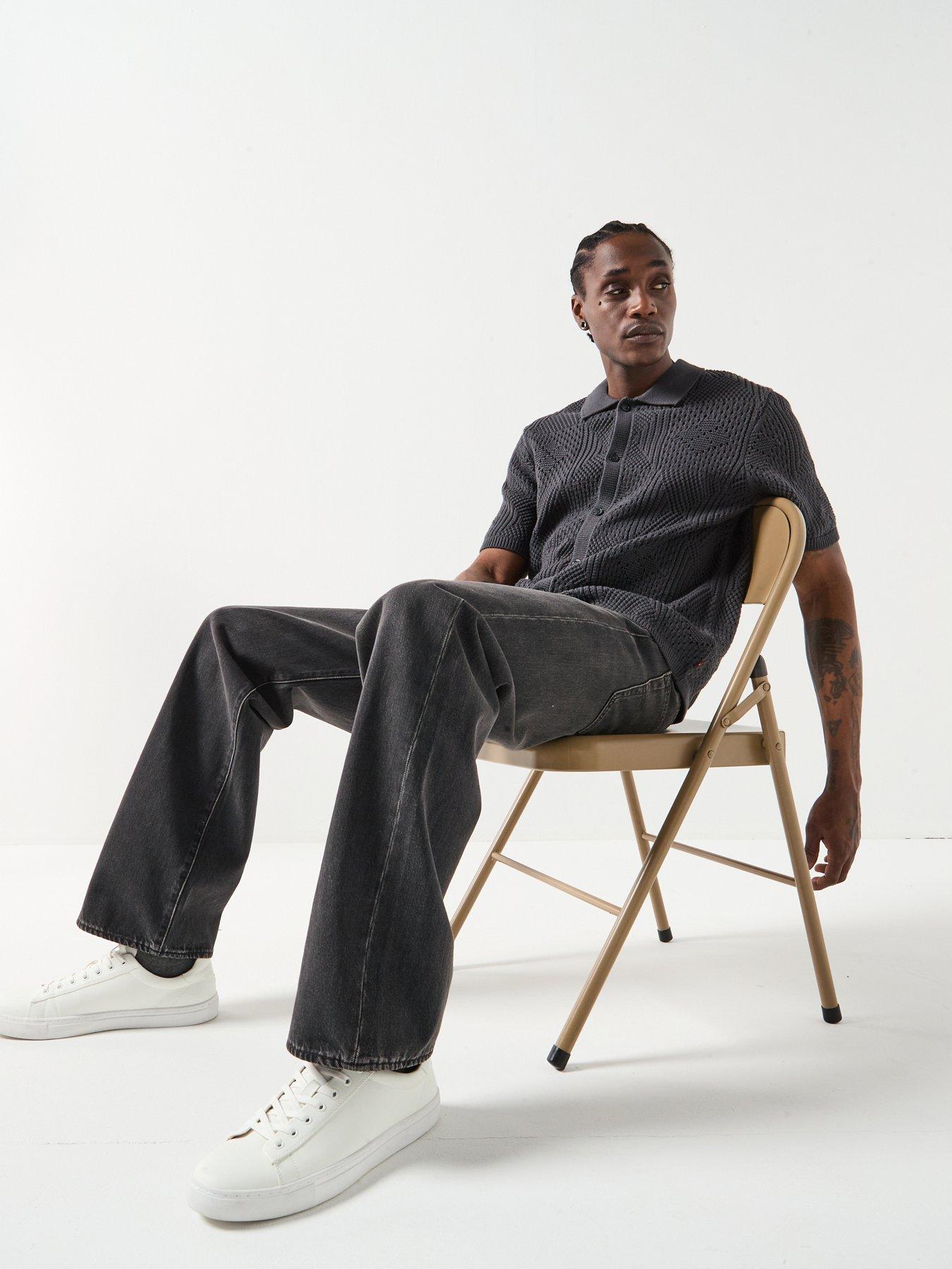 Image 4 of 6 of Levi's 501 Loose Fit Jeans - Big Wheels