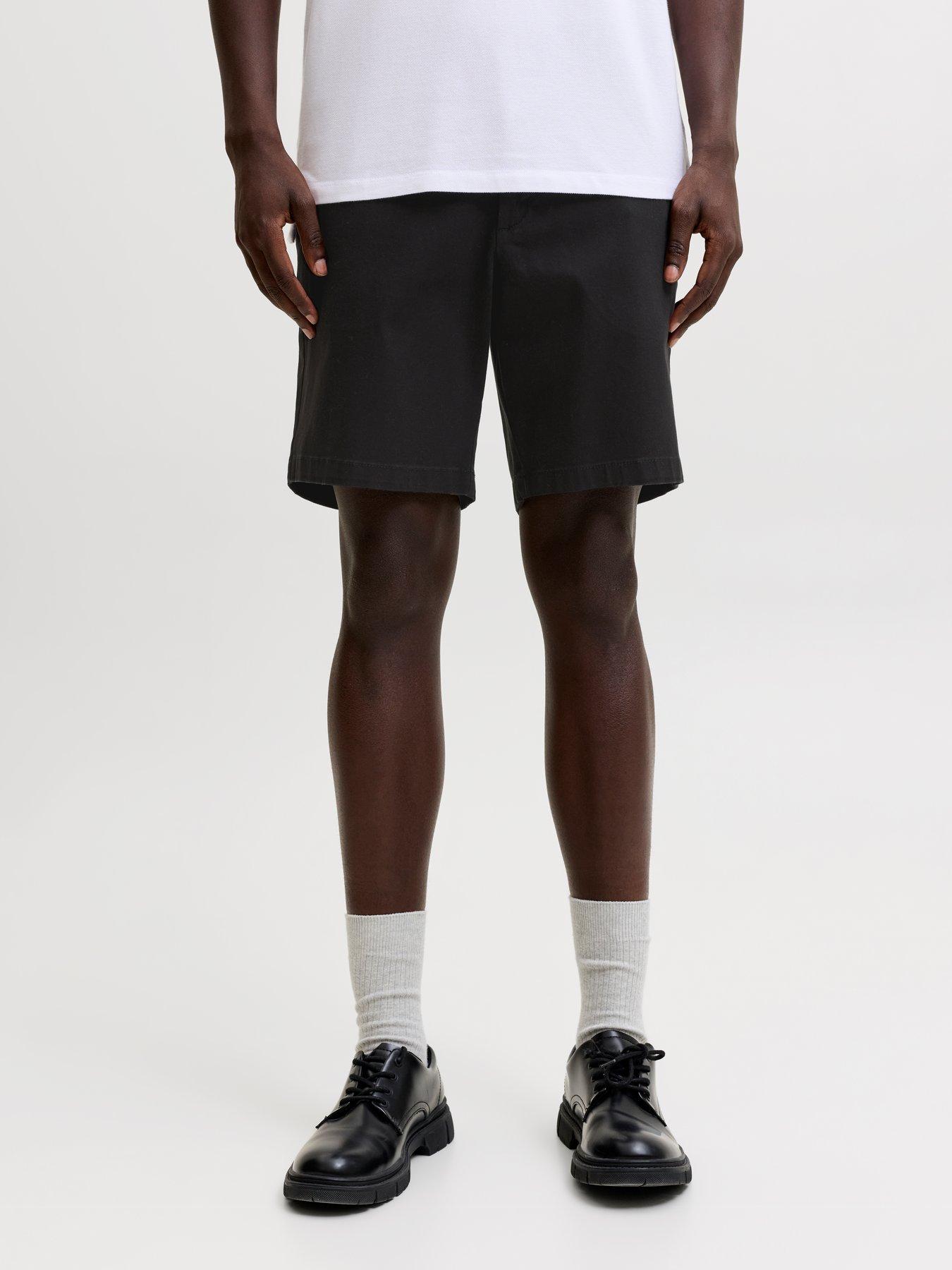 Image 4 of 7 of Jack & Jones Marco Dylan Chino Shorts 2Pk - Black