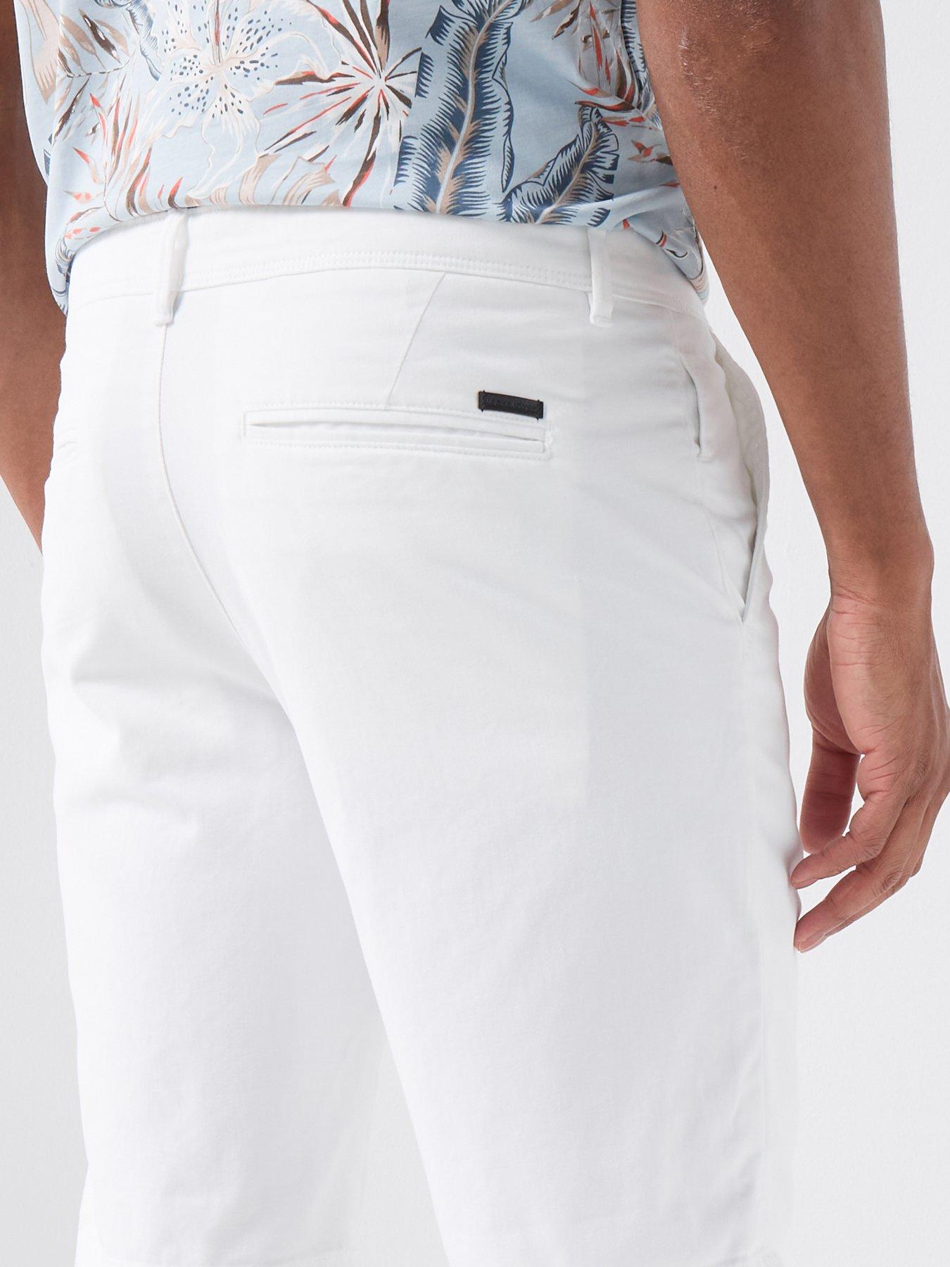Image 4 of 6 of Jack & Jones Bowie Shorts - White