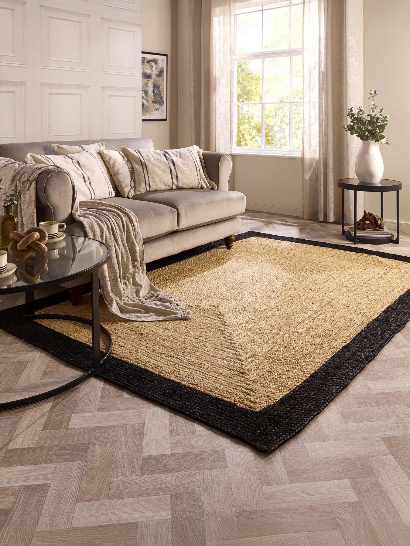 Image 1 of 4 of The Very Collection Jute Border &nbsp;Rug