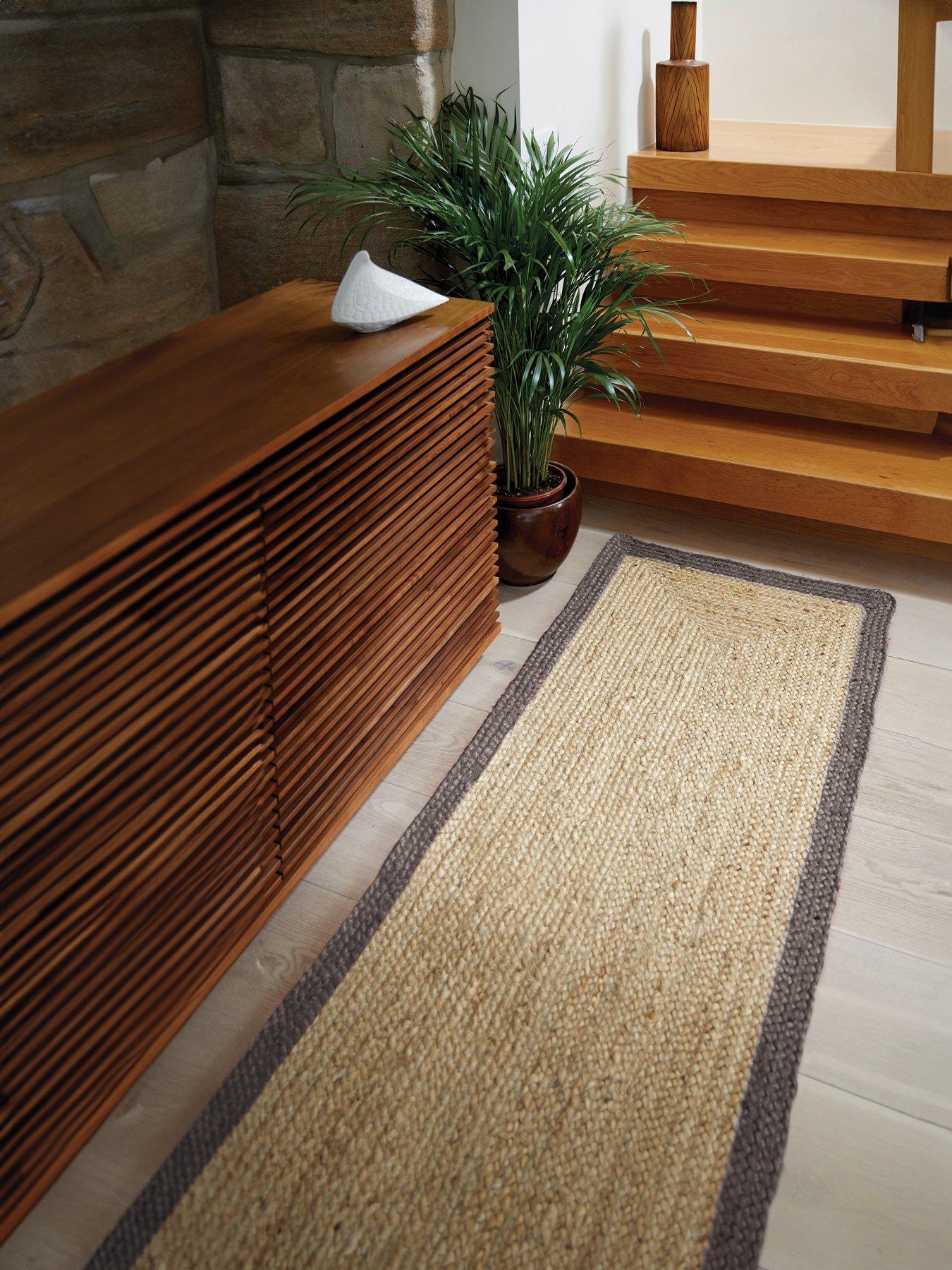 Very Home Jute Border 67x200cm Runner