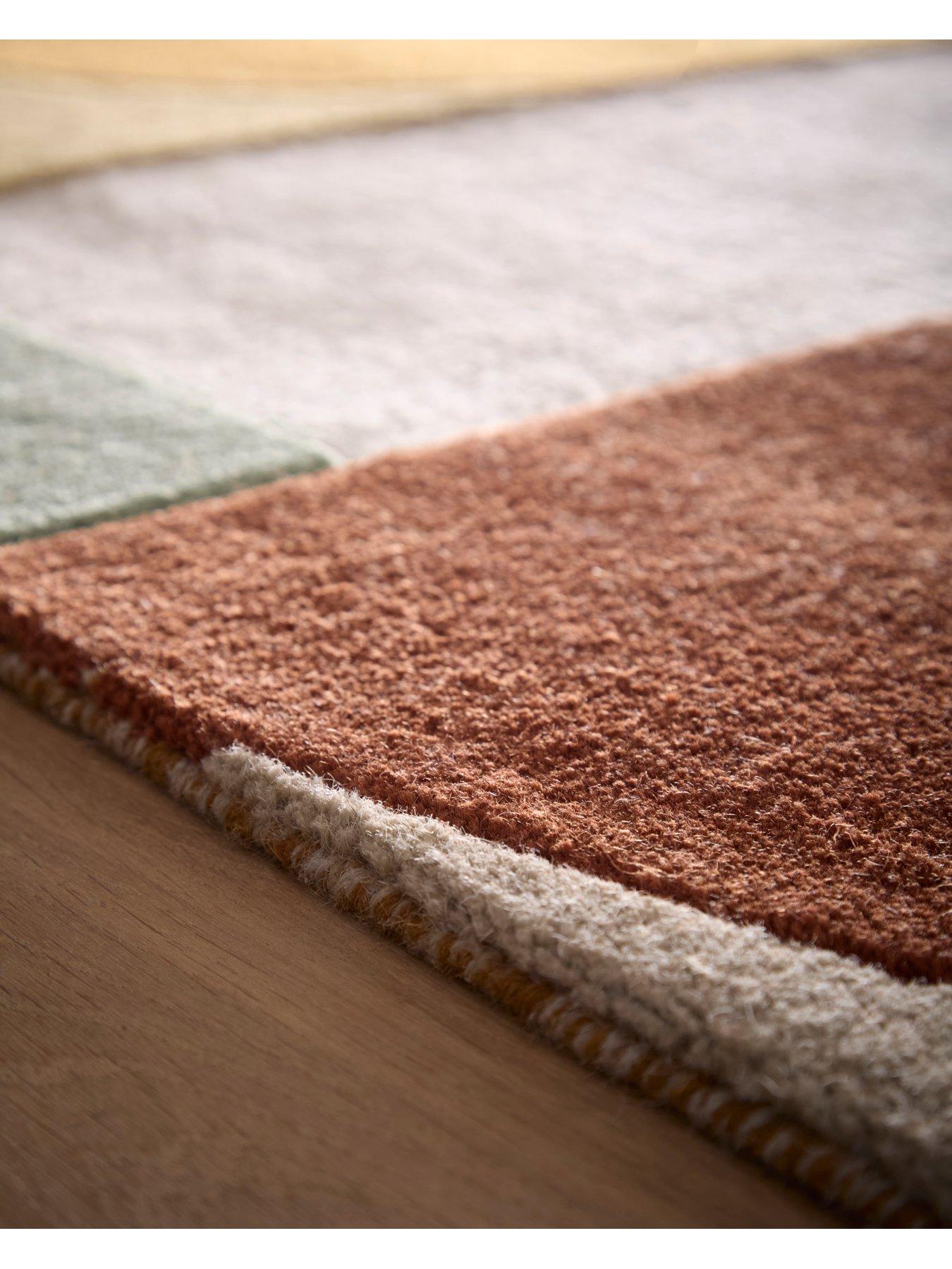  image of the-very-collection-retro-deco-rug-tan