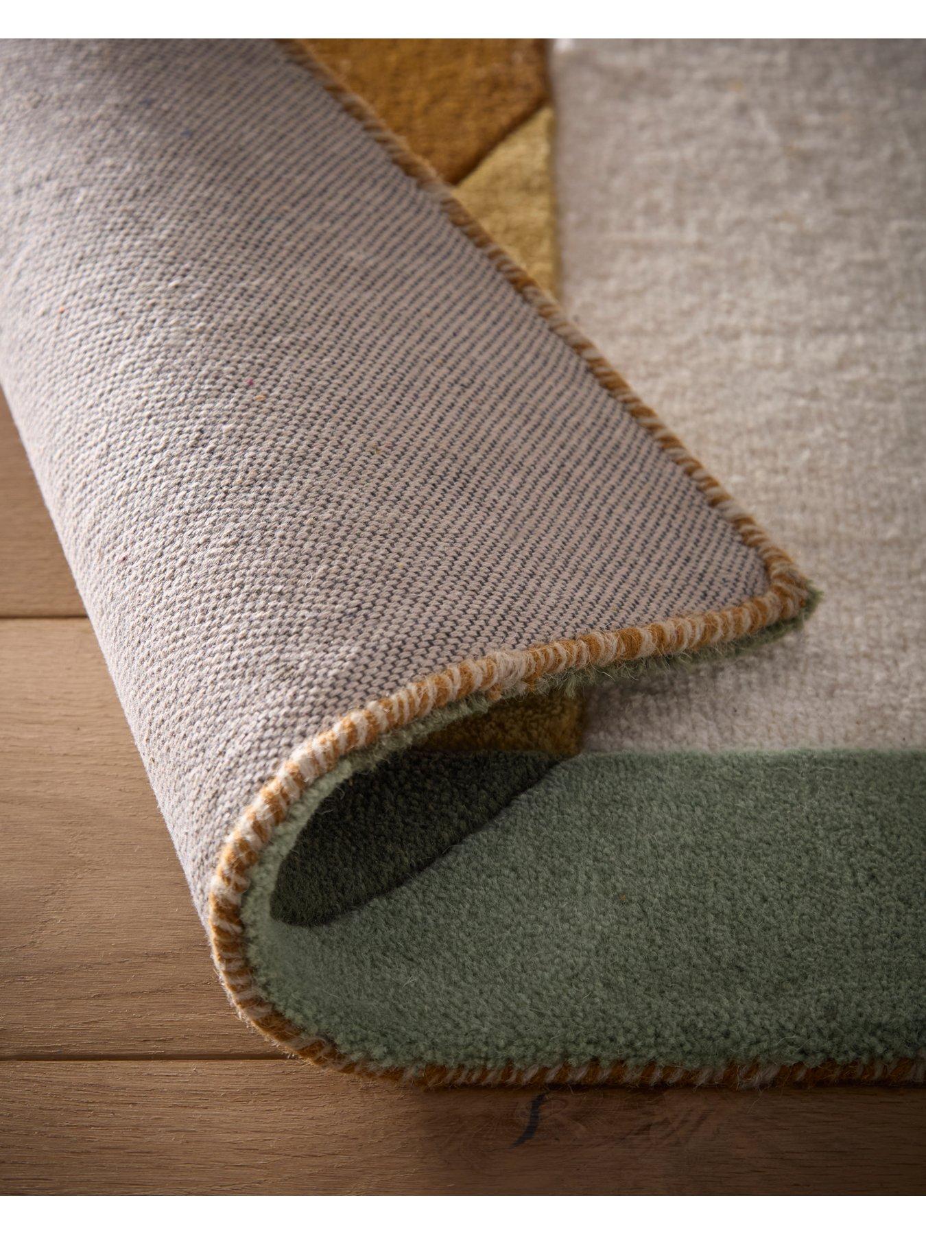  image of the-very-collection-retro-deco-rug-tan