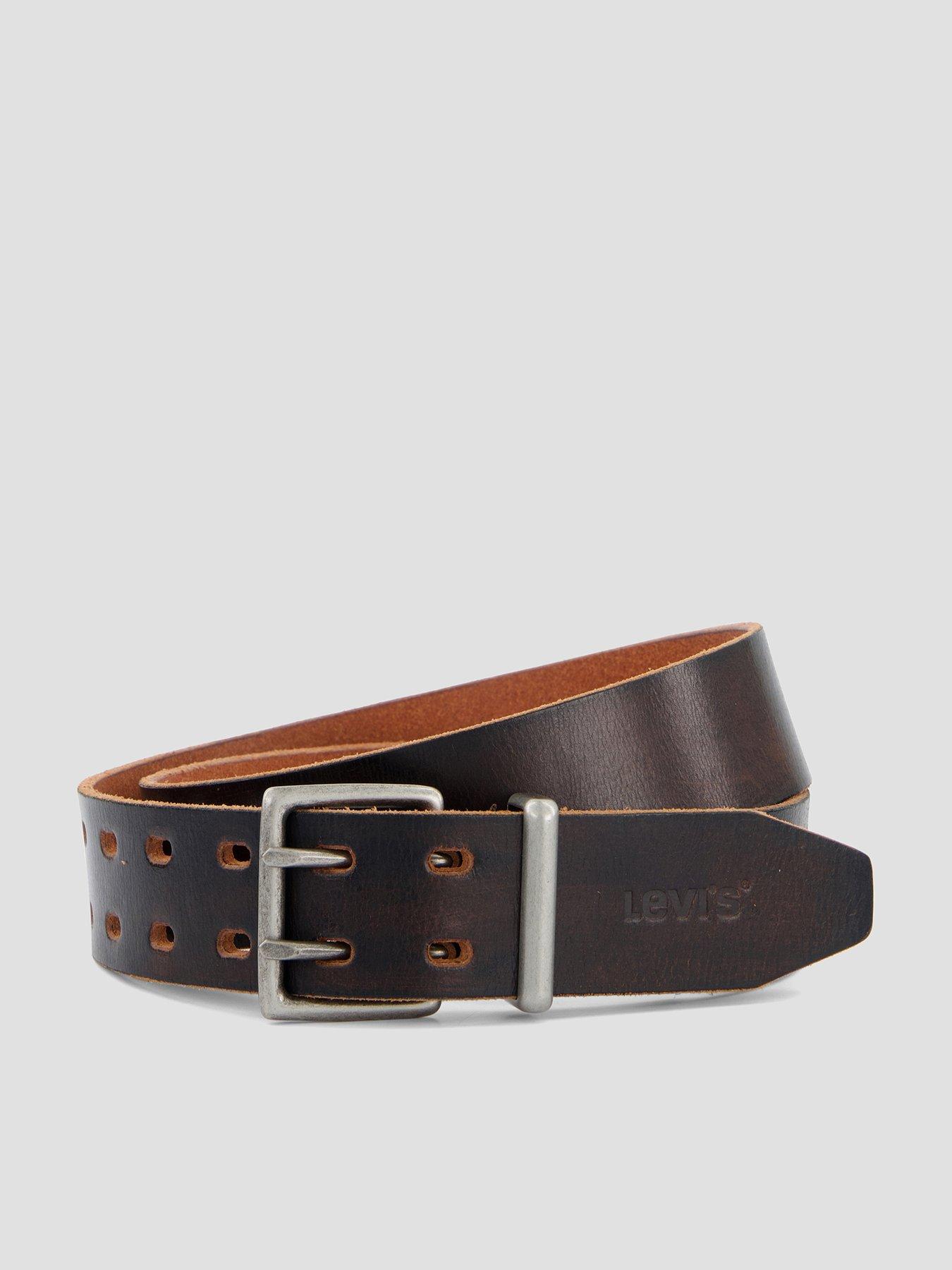 Image 1 of 4 of Levi's Pottero Double Prong Belt - Brown