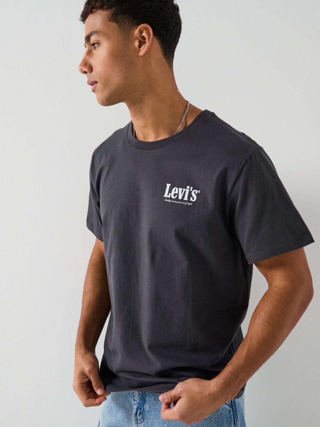 Levi's Serving Up Classics Back Graphic Relaxed Fit T-Shirt - Black