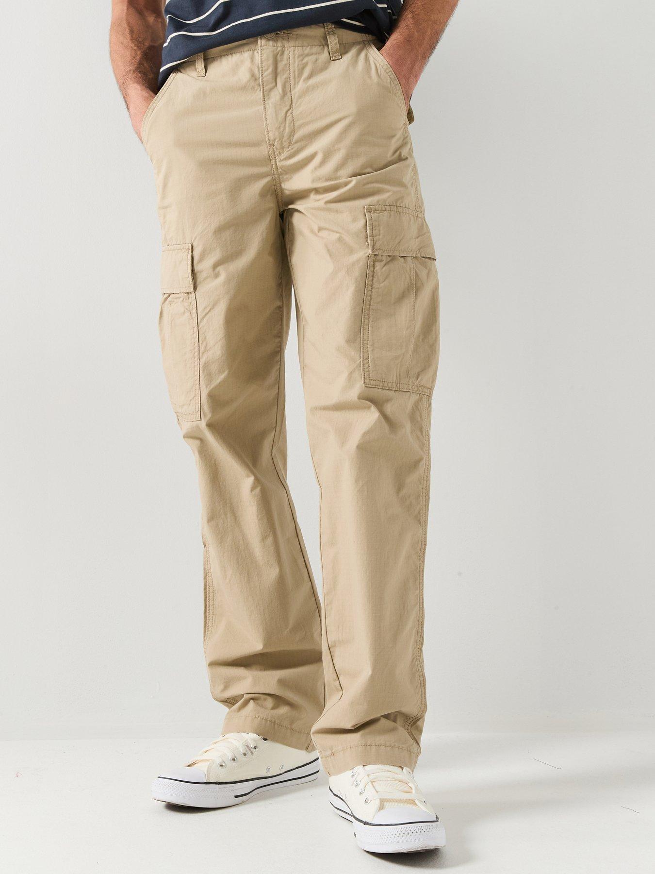 Levi's Xx Straight Fit Cargo Trouser - Khaki