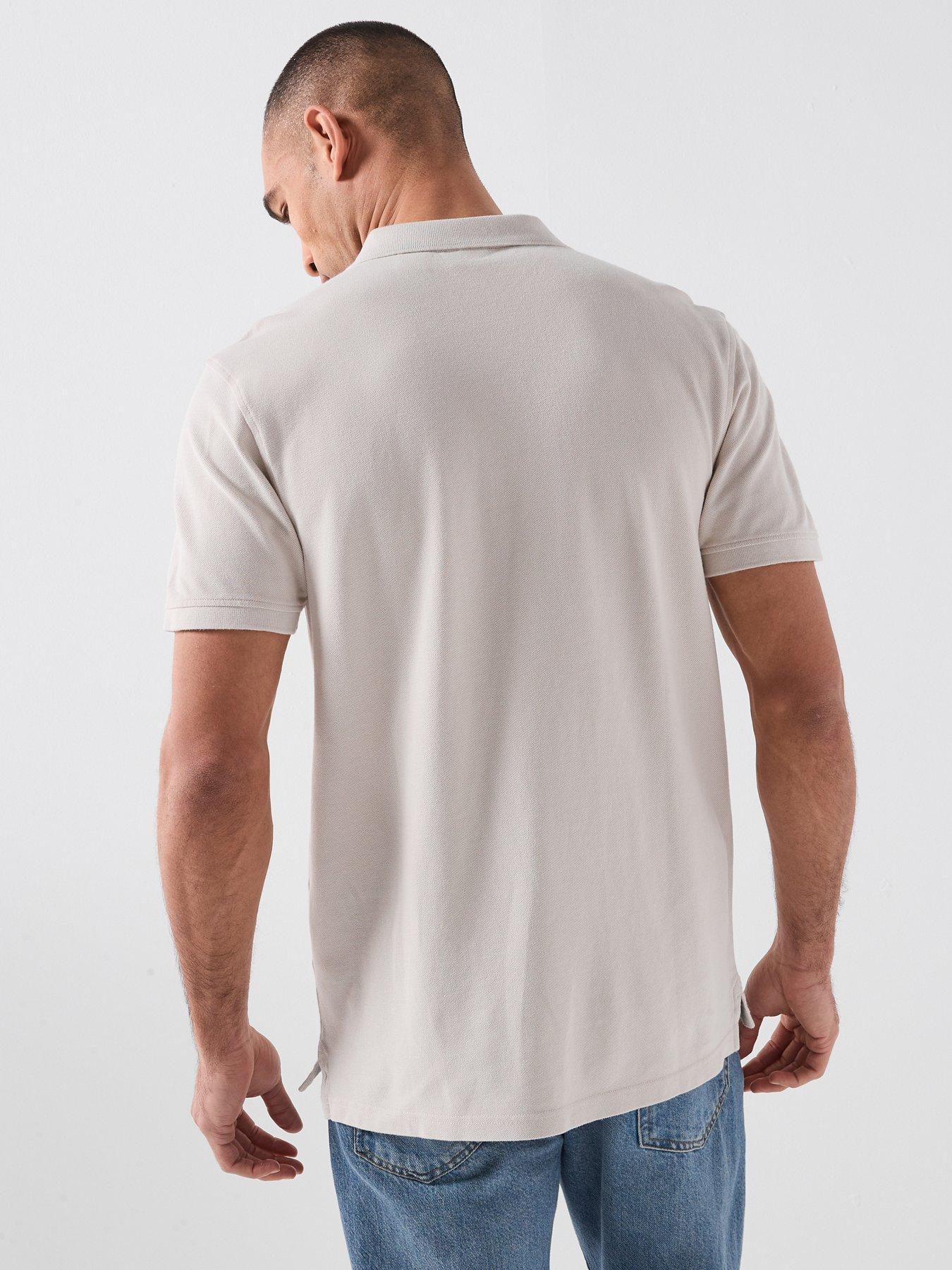  image of levis-housemark-logo-polo-shirt-beige