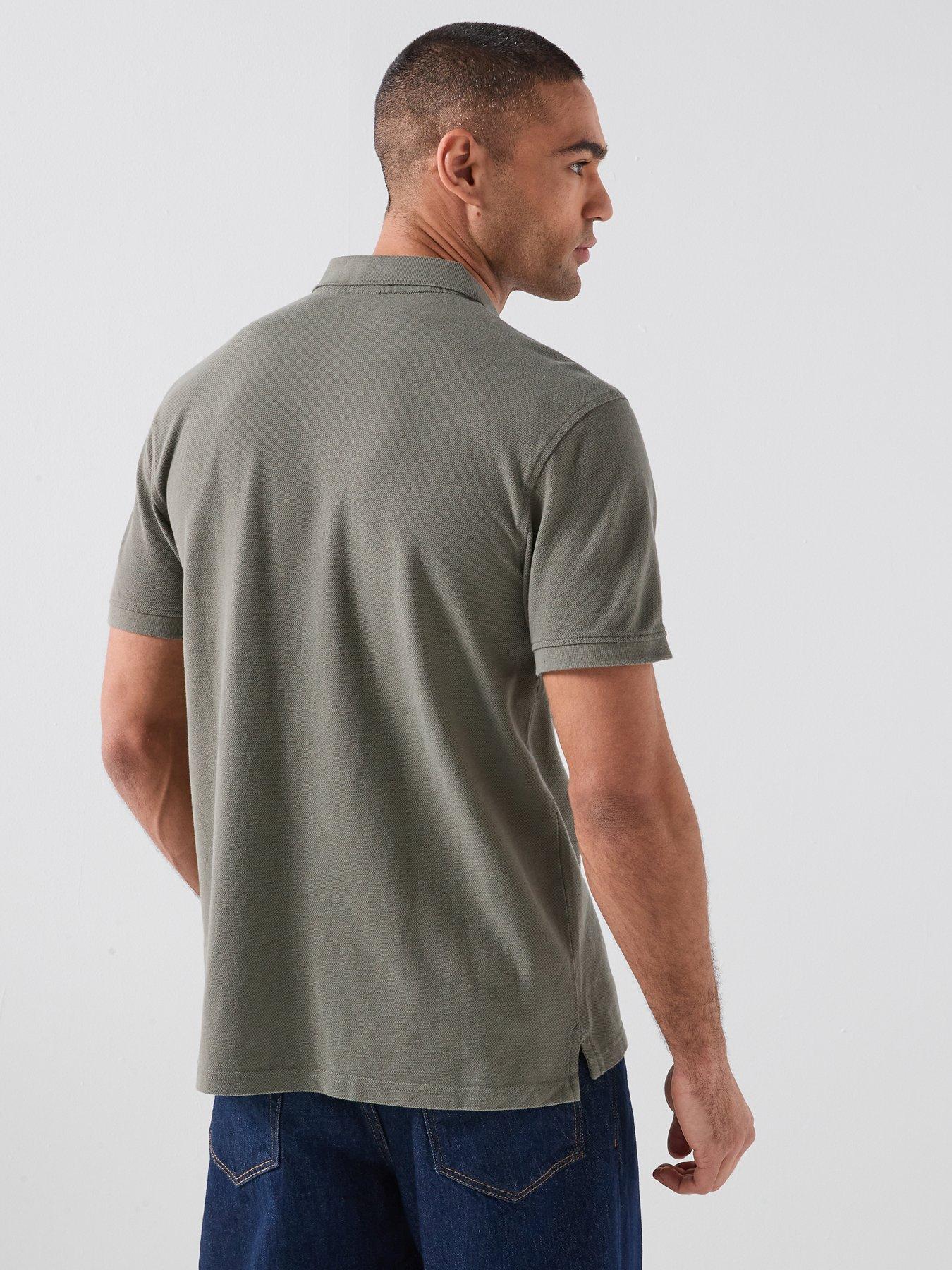  image of levis-housemark-logo-polo-shirt-green