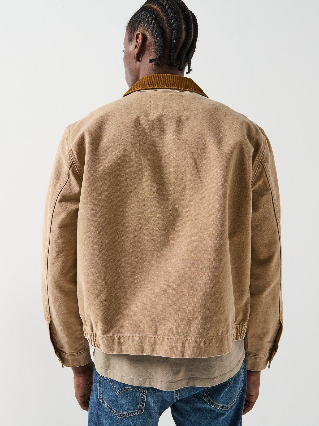 stillFront image of levis-castro-light-weight-jacket-beige
