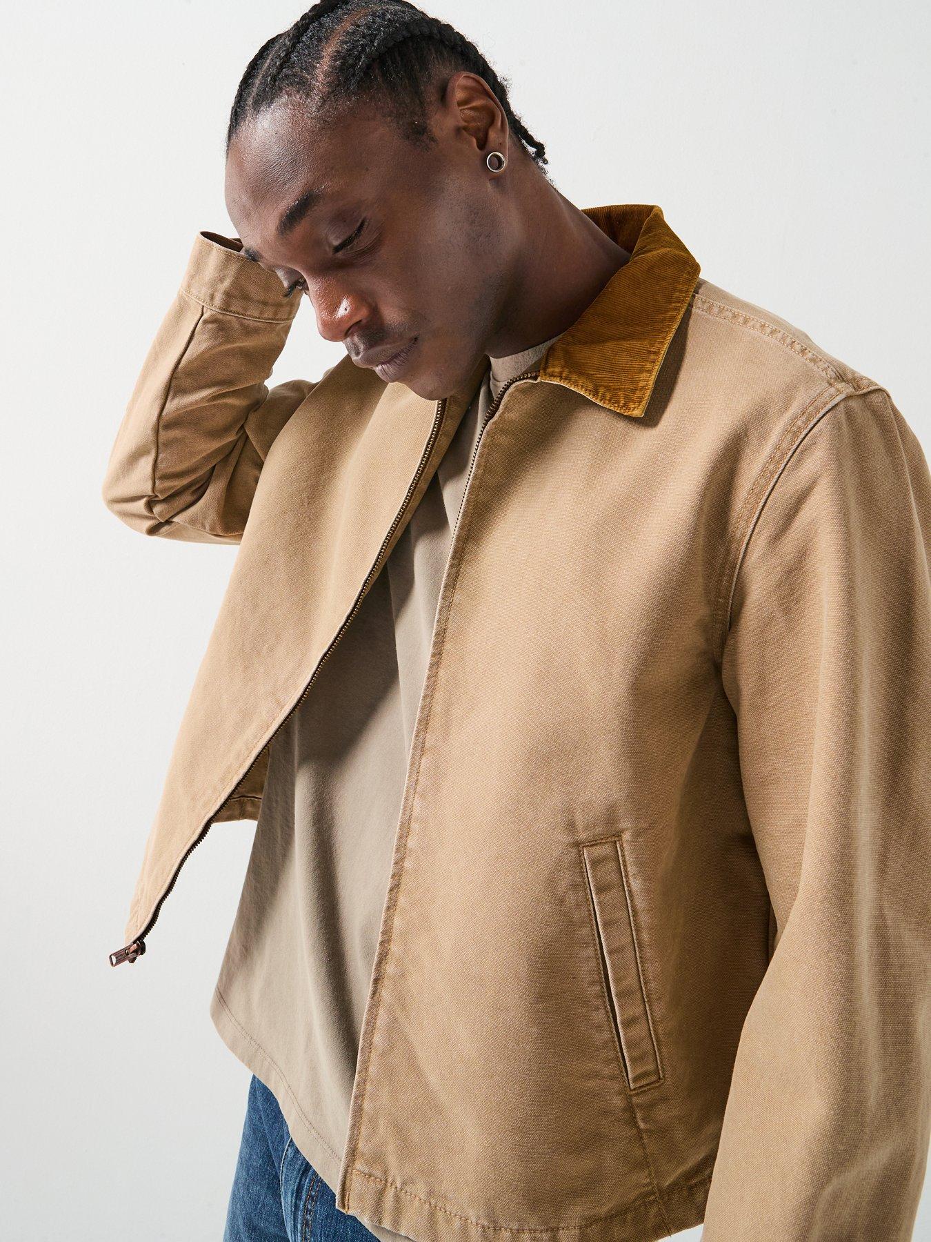  image of levis-castro-light-weight-jacket-beige