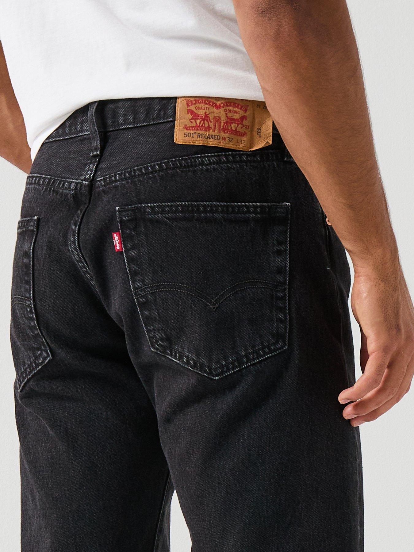 Image 5 of 6 of Levi's 501 Relaxed Fit Jean - Black