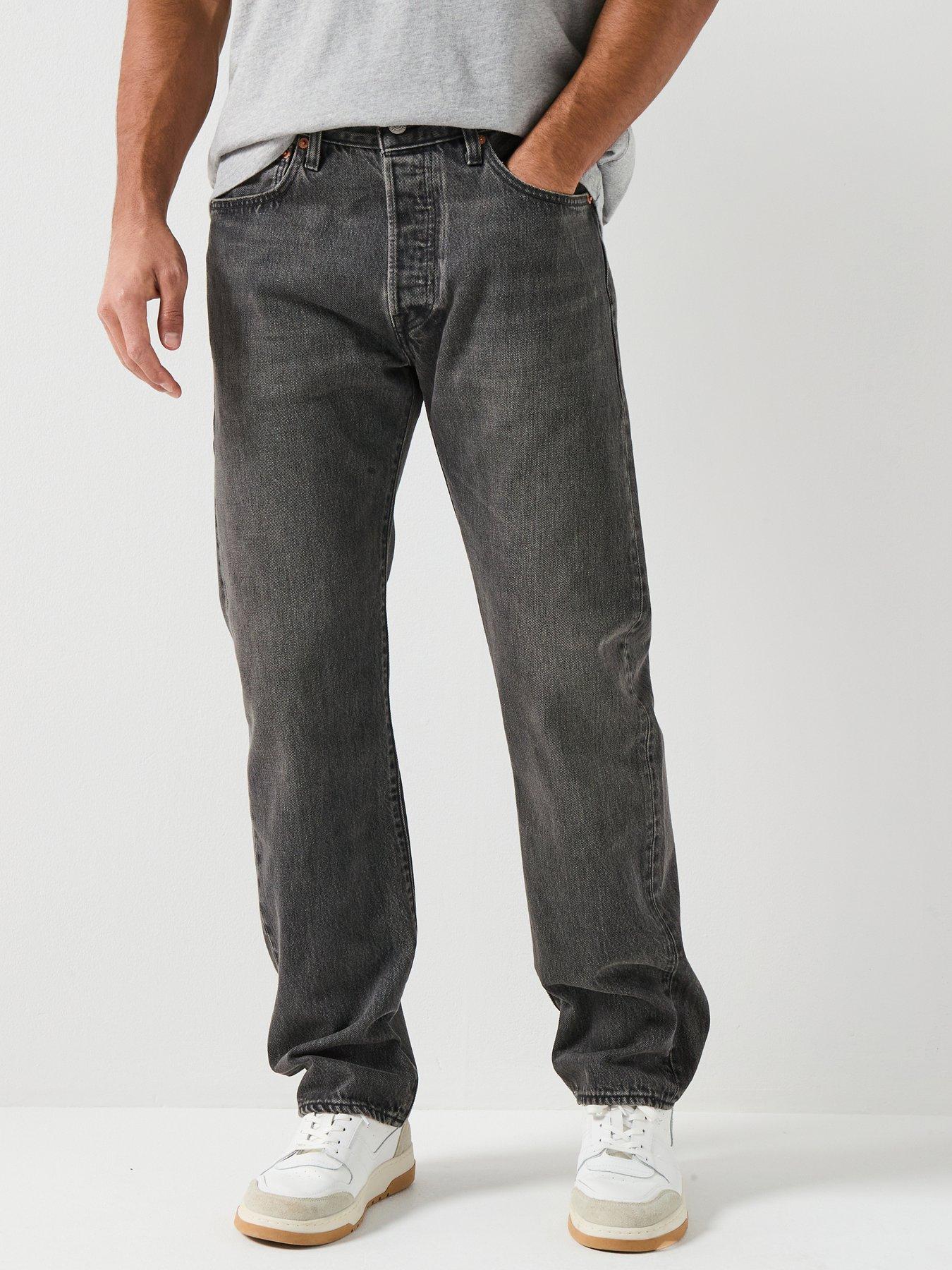 Levi's 501 Original Straight Fit Jeans - Oak Nights - Black