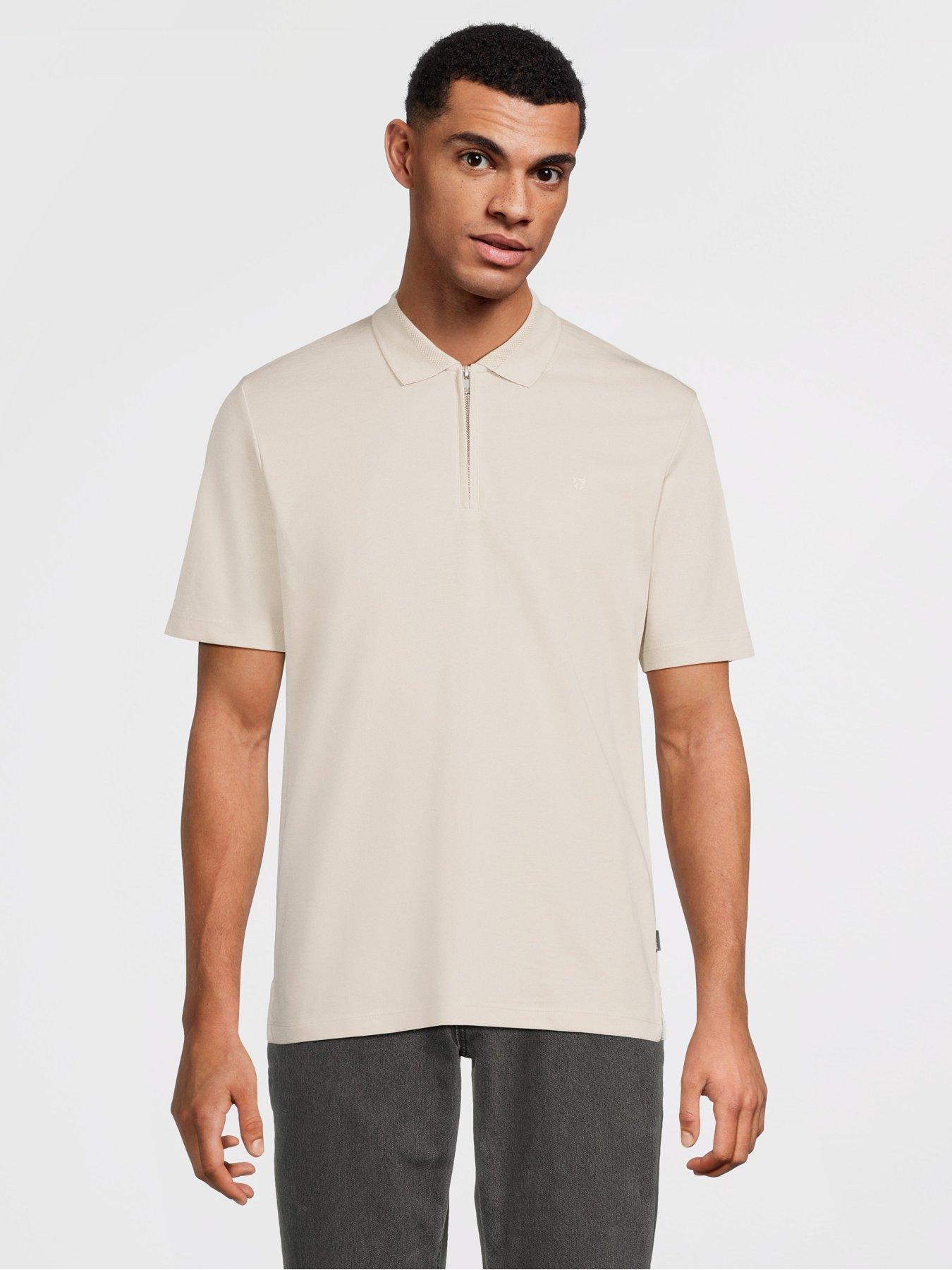 Image 2 of 5 of Jack & Jones Short Sleeve Zip Polo 2Pk - Green