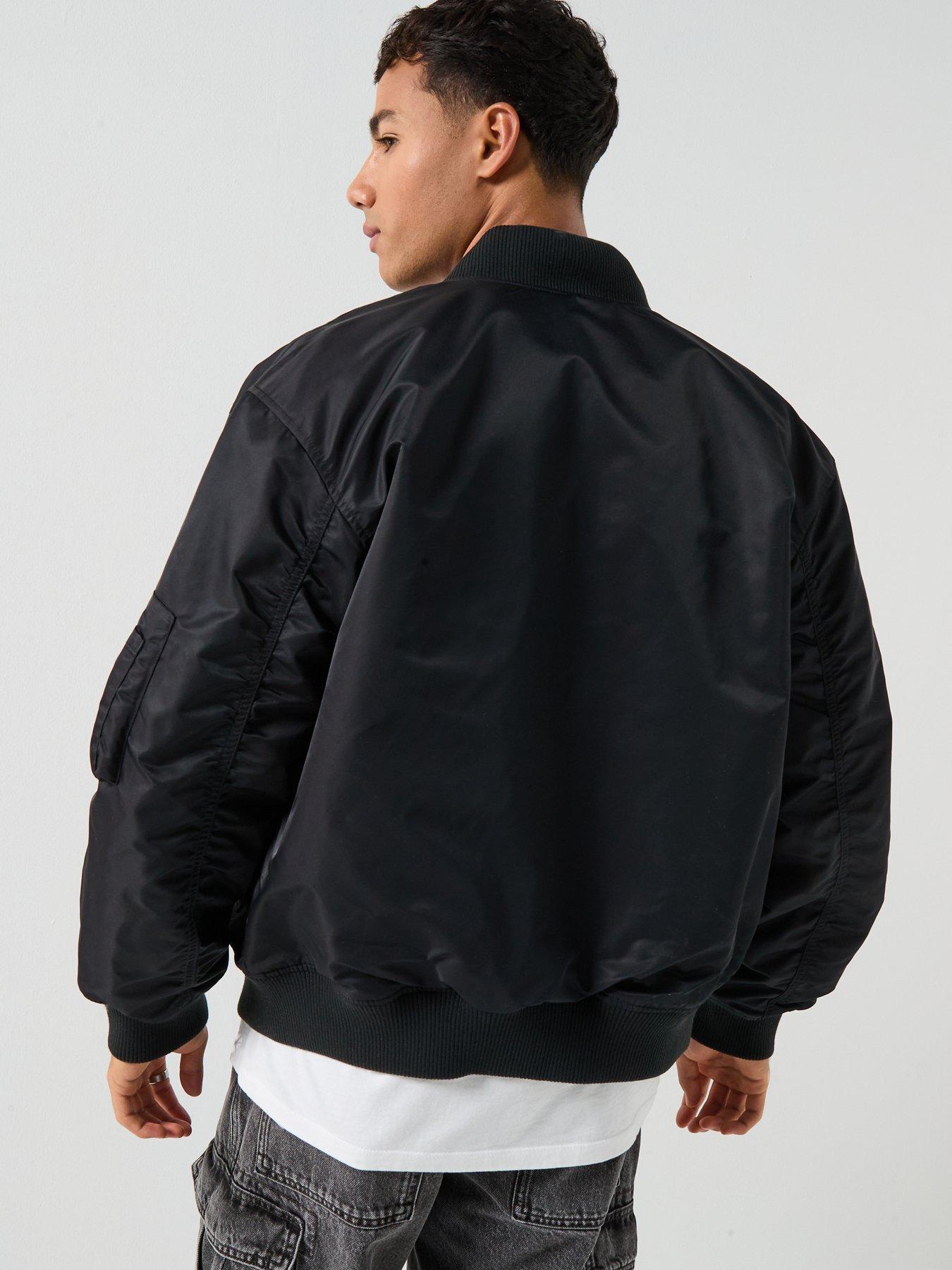 stillFront image of levis-ma-1-bomber-jacket-black