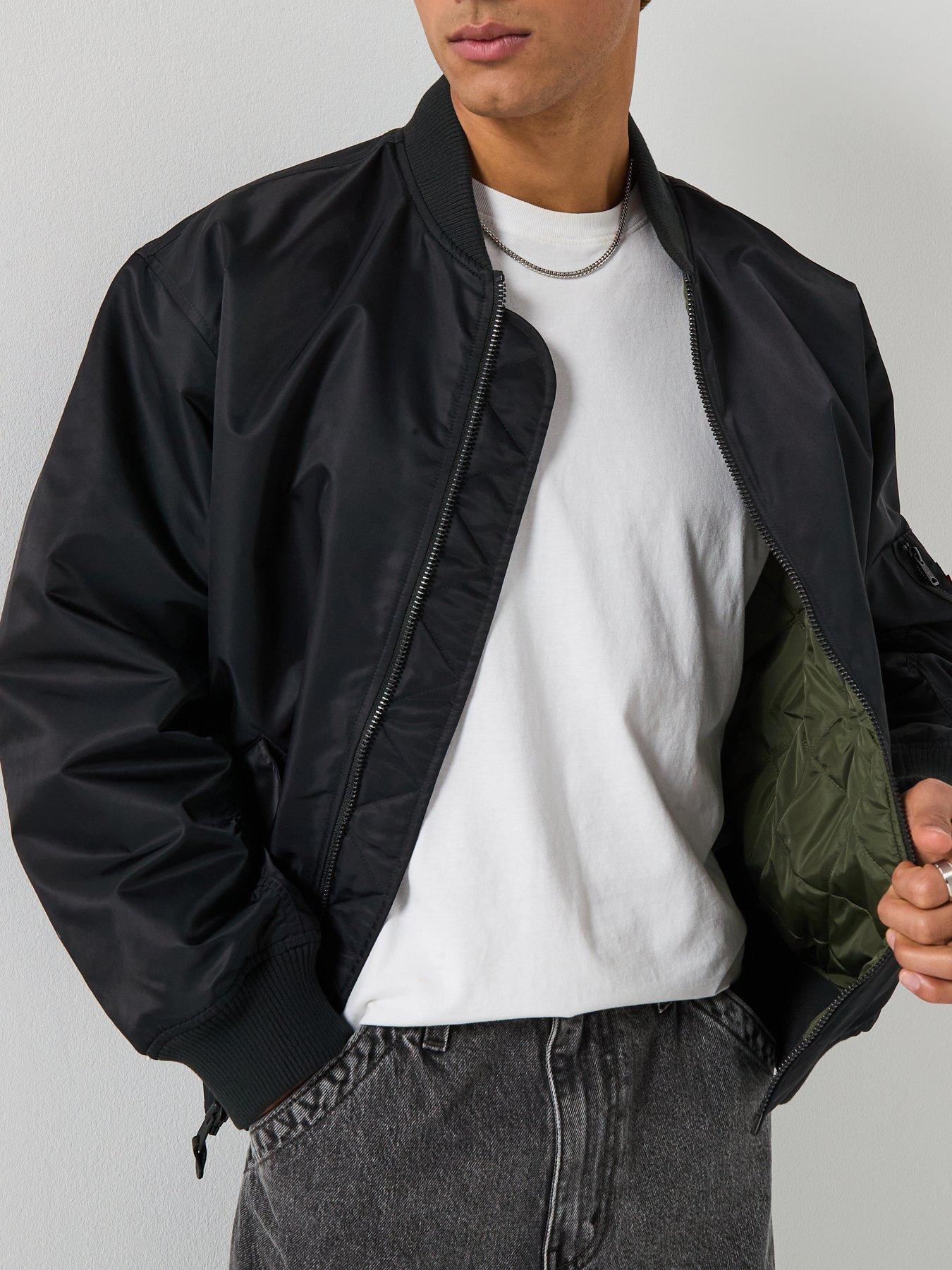  image of levis-ma-1-bomber-jacket-black
