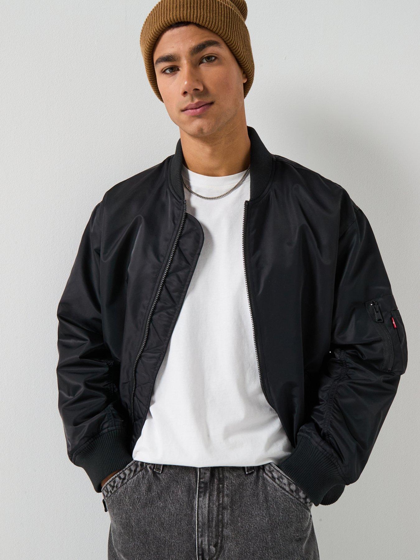  image of levis-ma-1-bomber-jacket-black