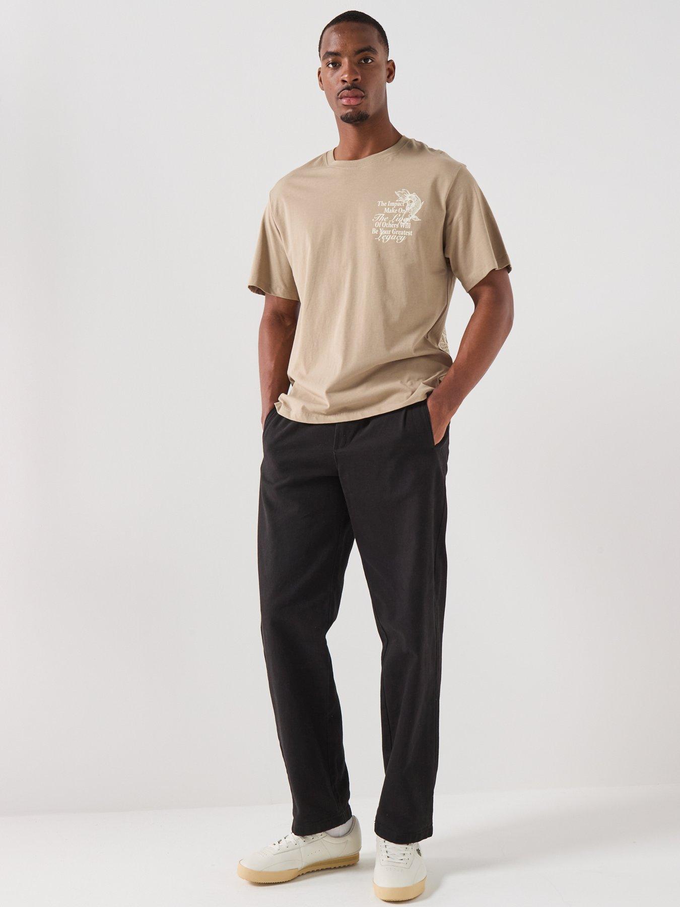 Image 3 of 5 of Jack & Jones Graphic T-Shirt - Khaki