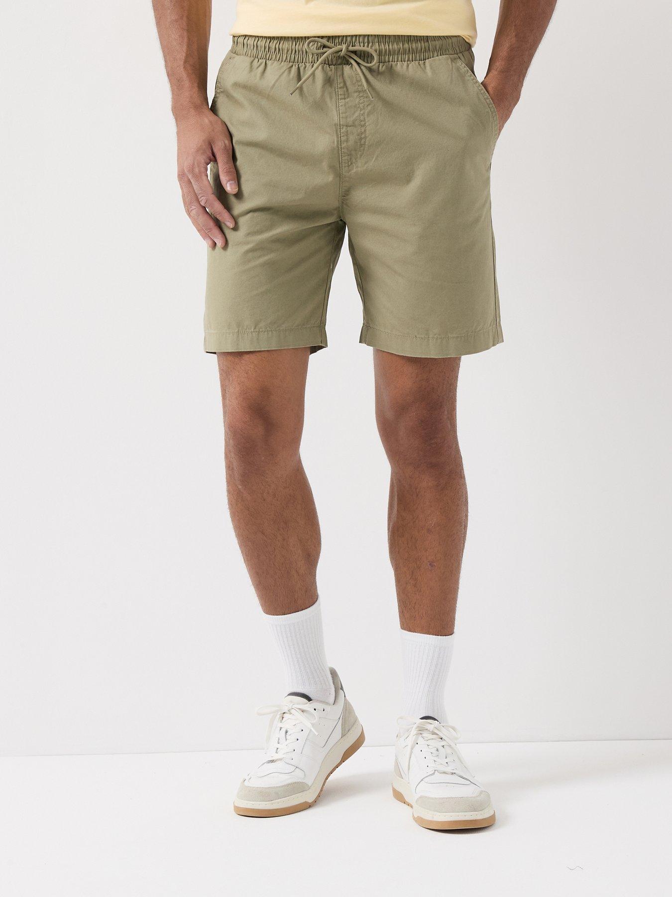 Image 1 of 6 of Jack & Jones Drew Jogger Shorts - Green