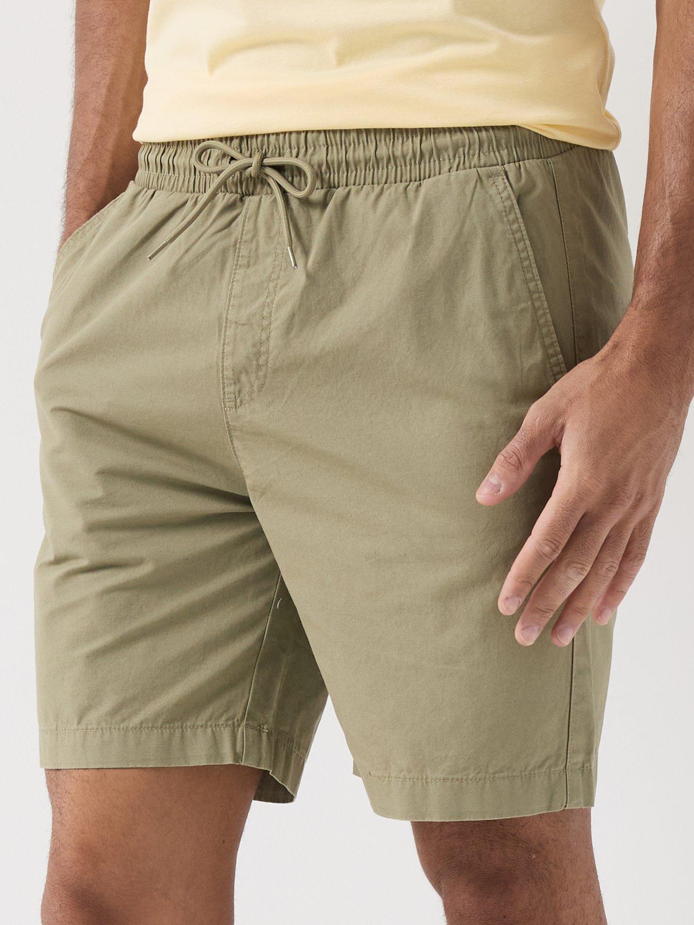 Image 4 of 6 of Jack & Jones Drew Jogger Shorts - Green