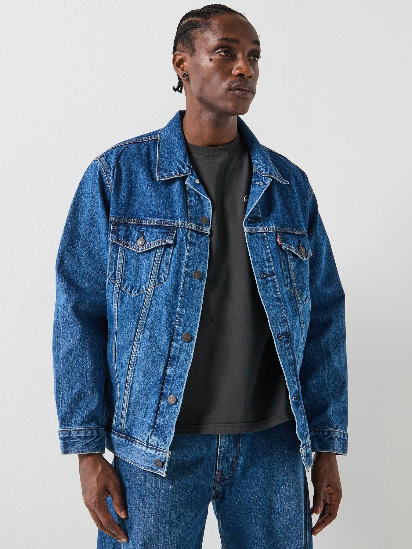 Levi's Relaxed Fit Denim Trucker Jacket - Blue