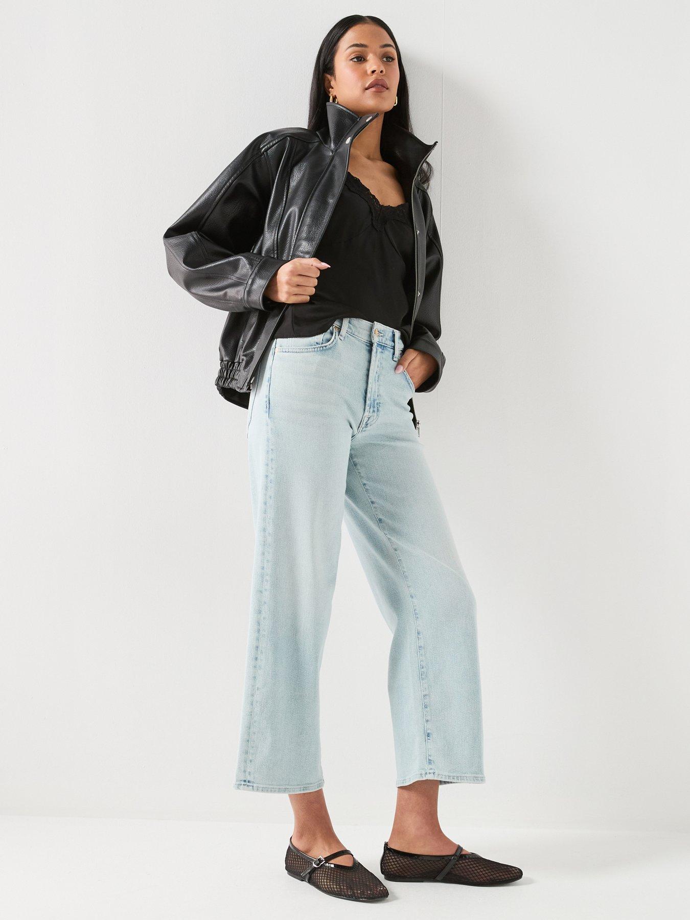 7 FOR ALL MANKIND Luxe Vintage Stovepipe Straight Ankle - Blue