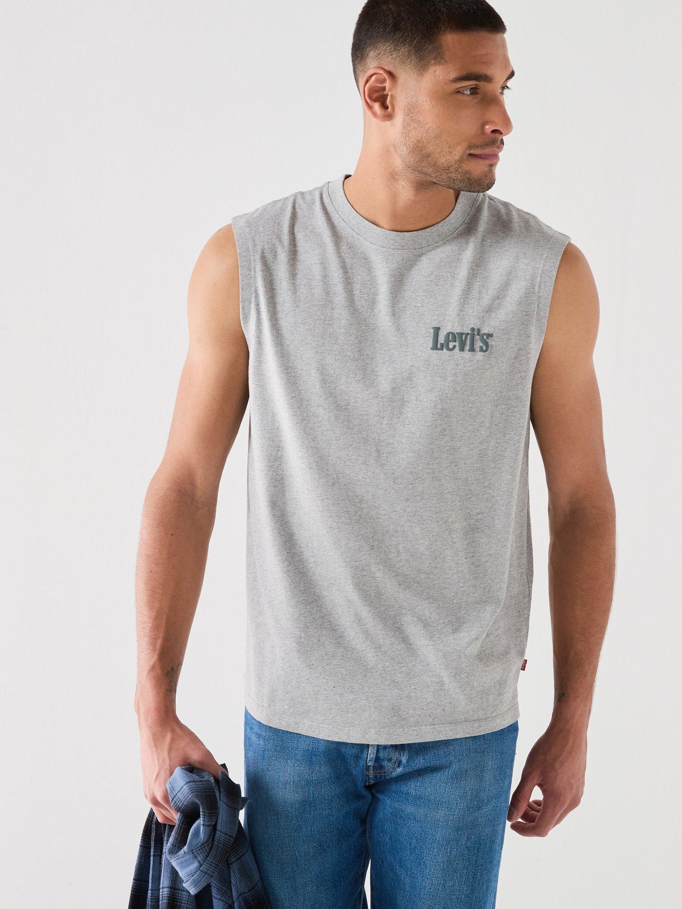 Levi's Muscle Tank Vest - Grey