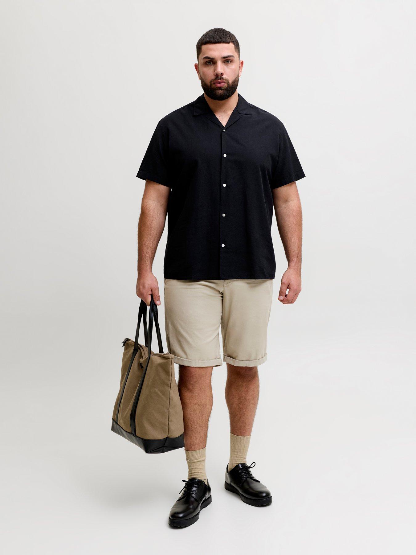 Image 3 of 5 of Jack & Jones Jack &amp; Jones Plus Bowie Shorts