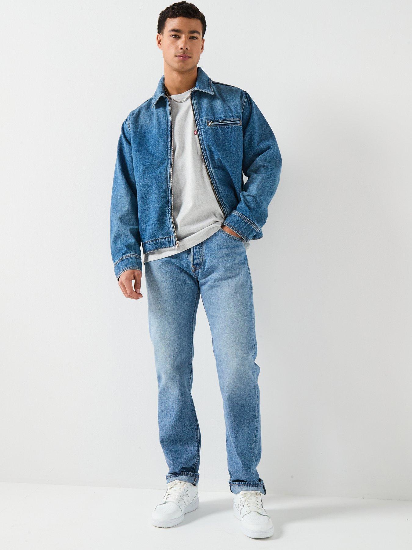  image of levis-cristobal-garage-jacket-blue