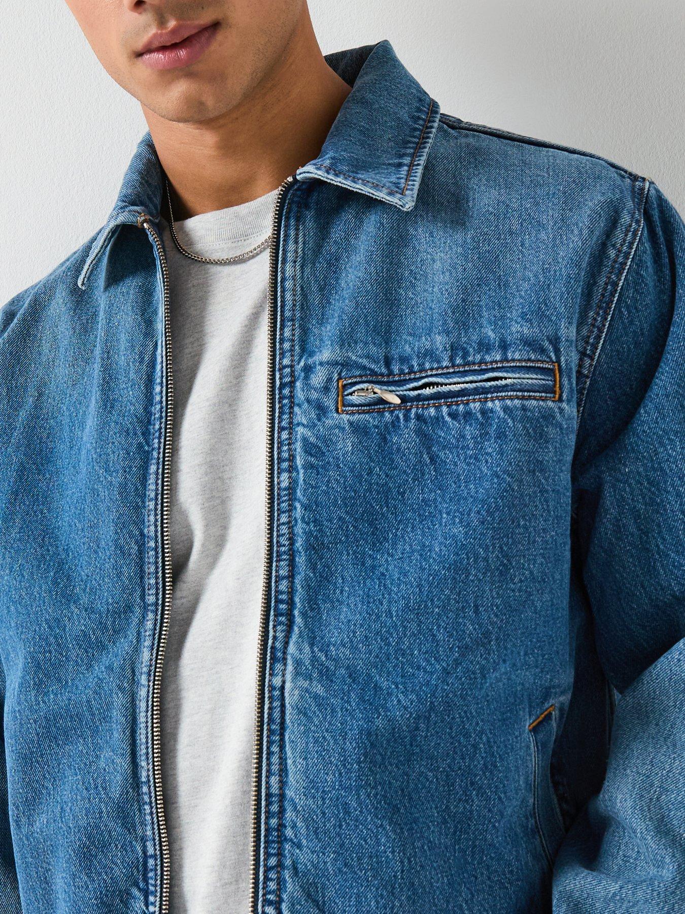 image of levis-cristobal-garage-jacket-blue