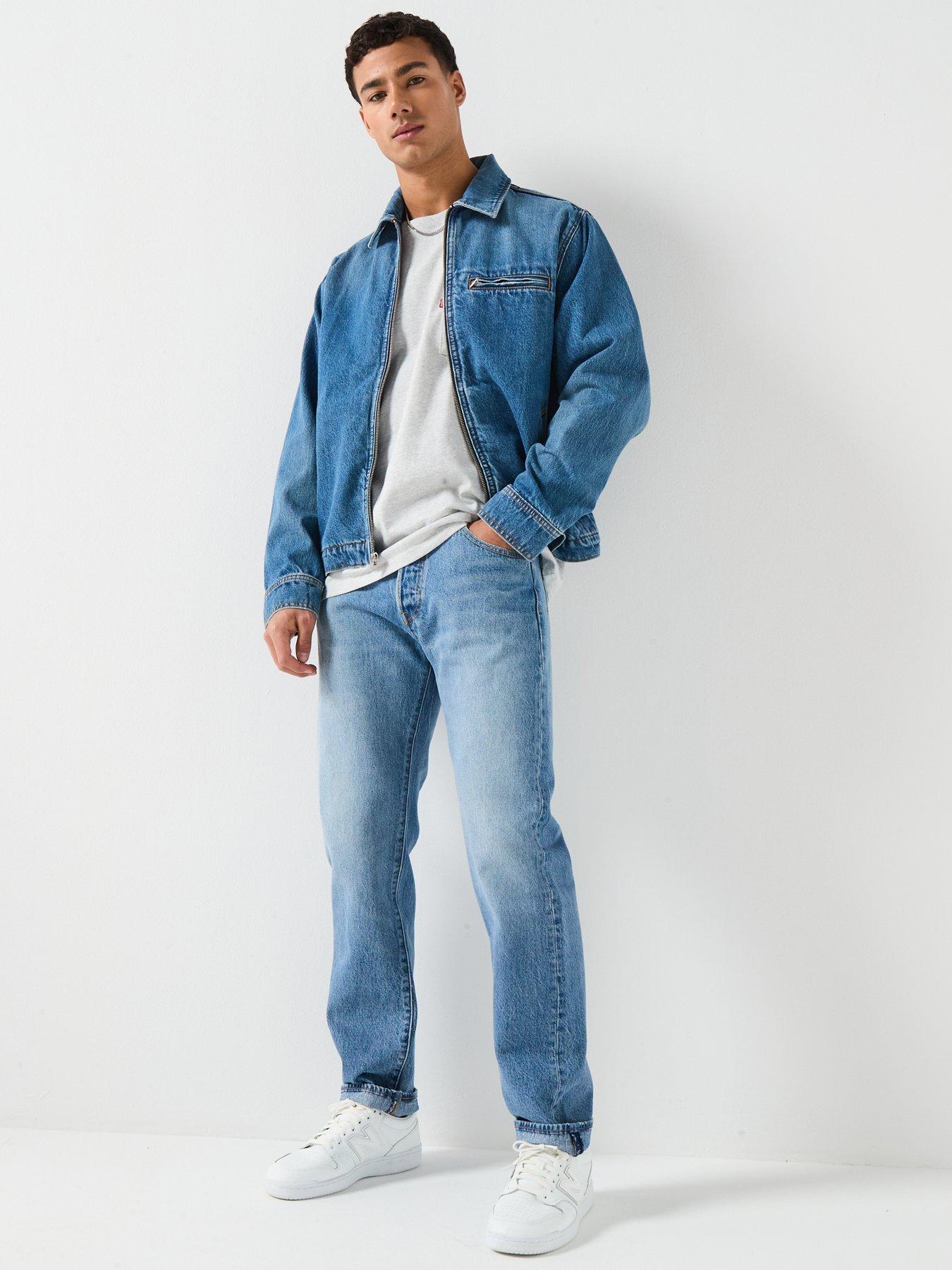  image of levis-cristobal-garage-jacket-blue