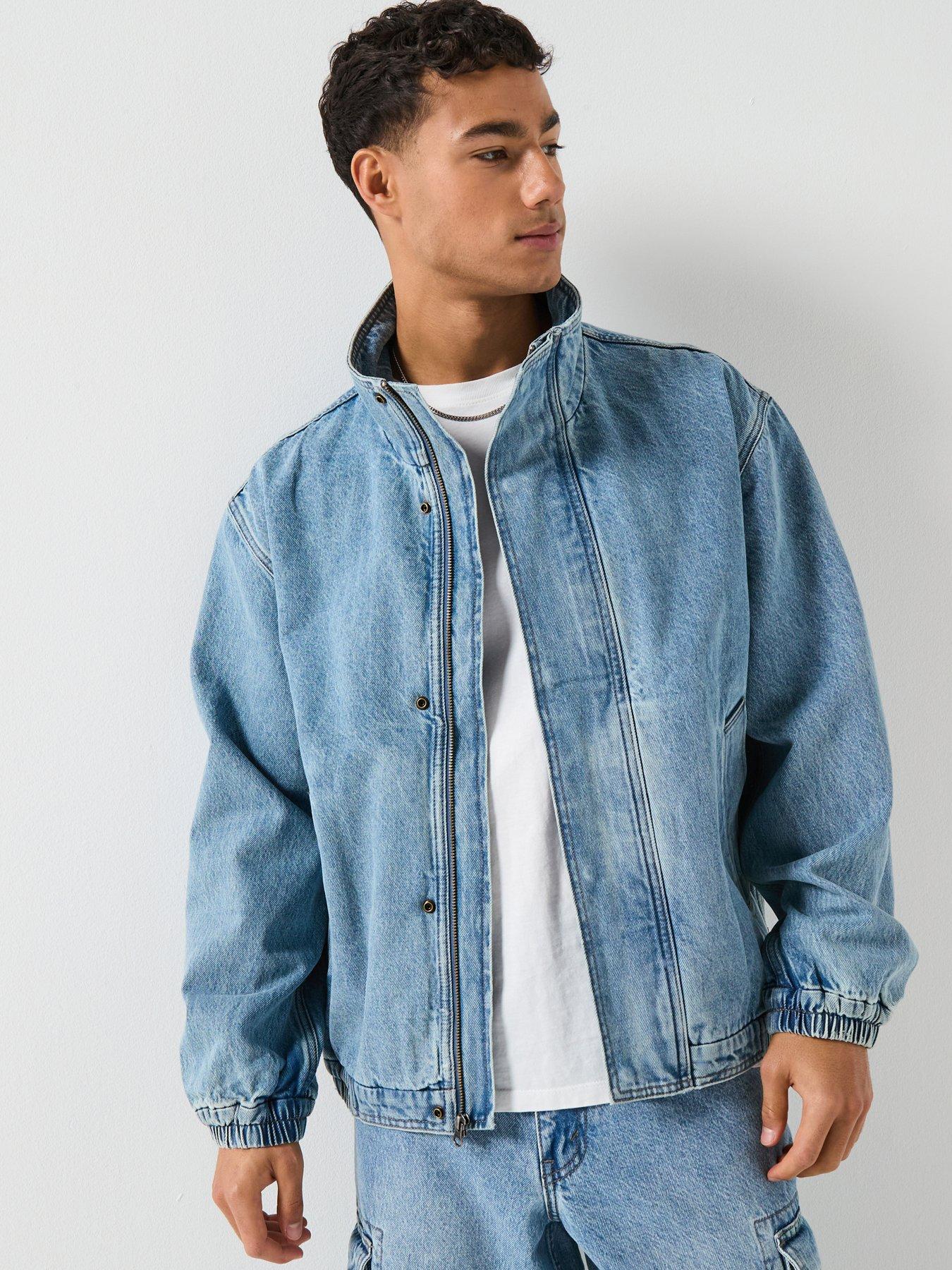  image of levis-way-denim-jacket-light-blue