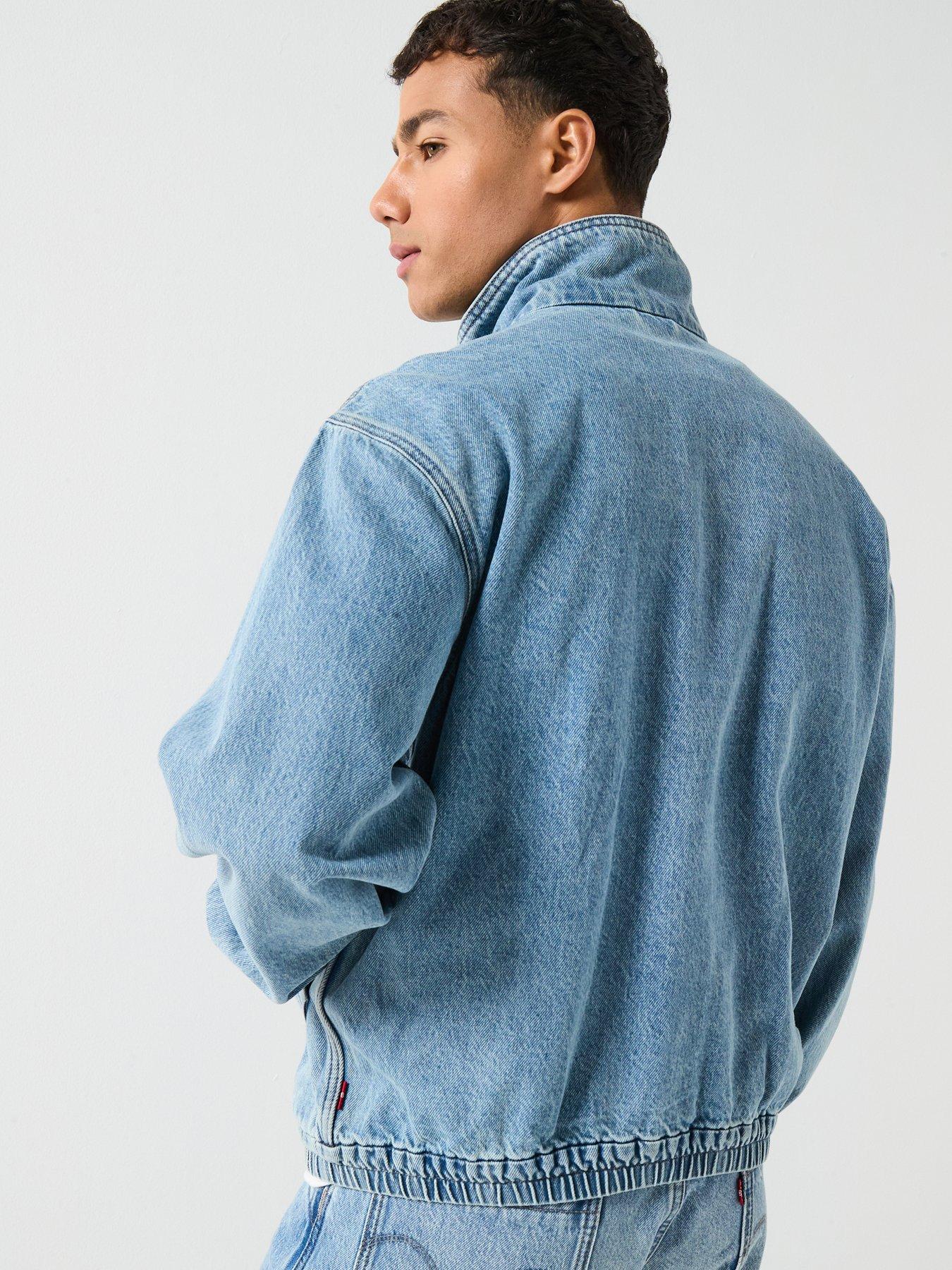  image of levis-way-denim-jacket-light-blue