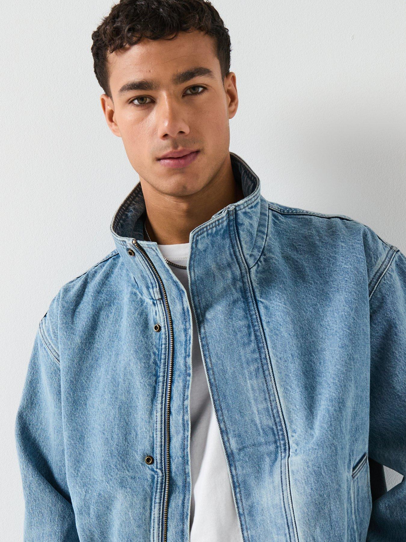  image of levis-way-denim-jacket-light-blue