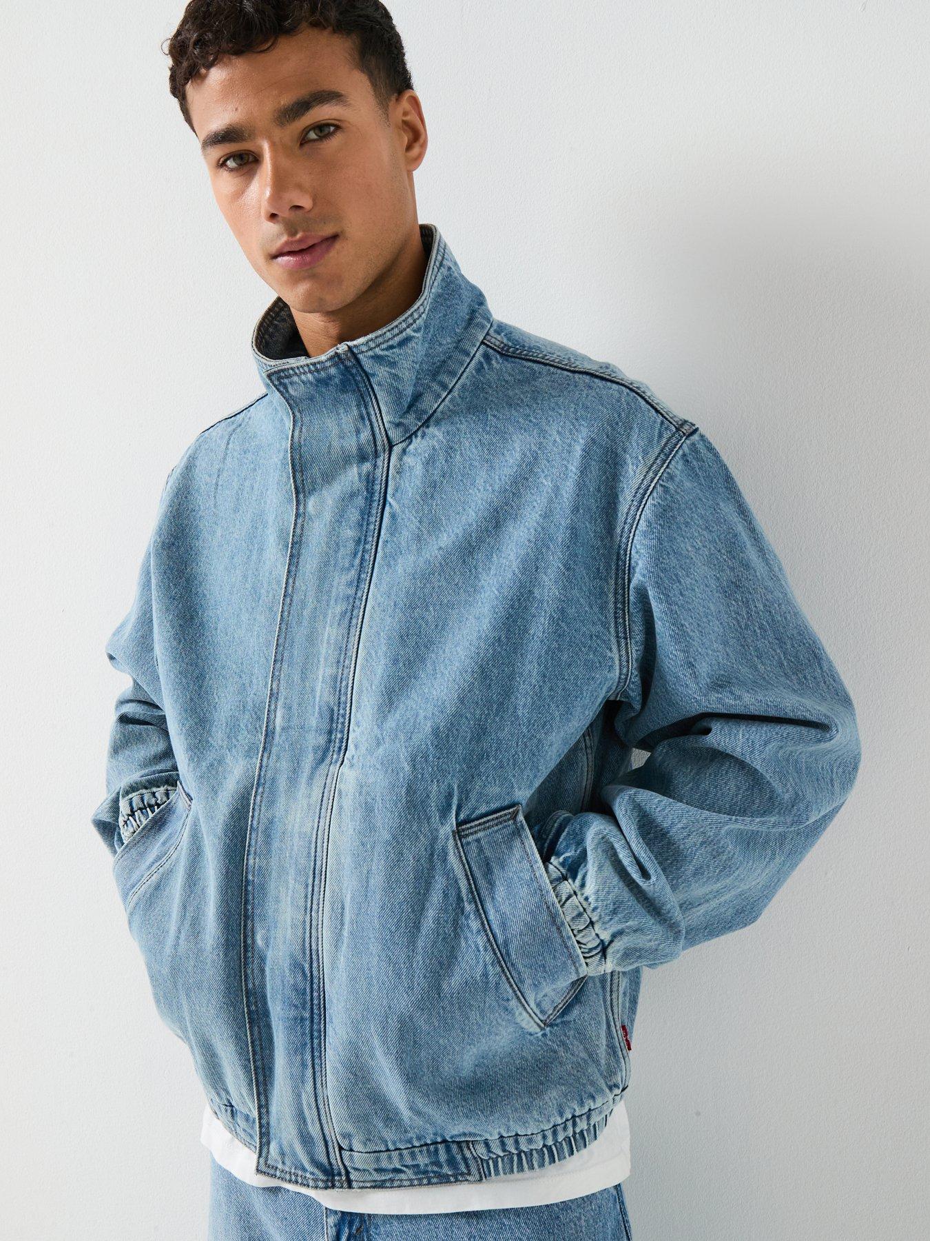  image of levis-way-denim-jacket-light-blue