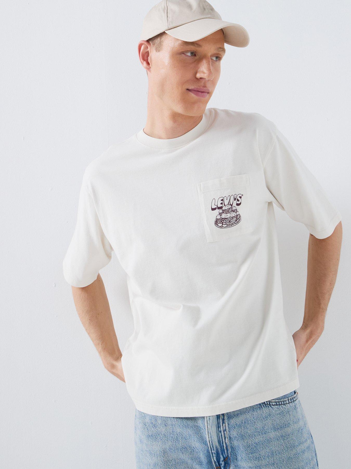 Image 2 of 6 of Levi's Flavour Back Grpahic T-Shirt - White