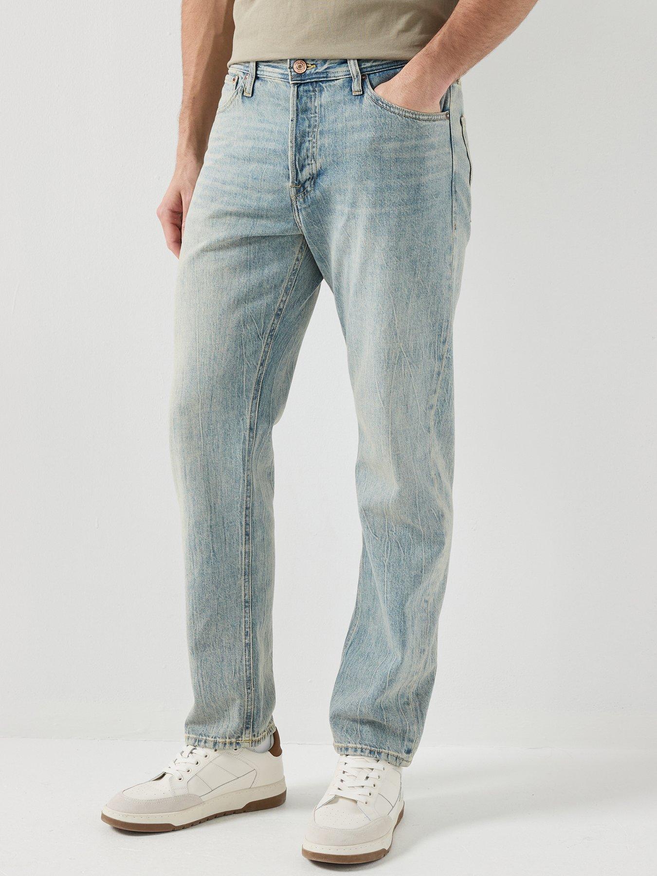 Jack & Jones Chris Original Straight Fit Jeans - Blue