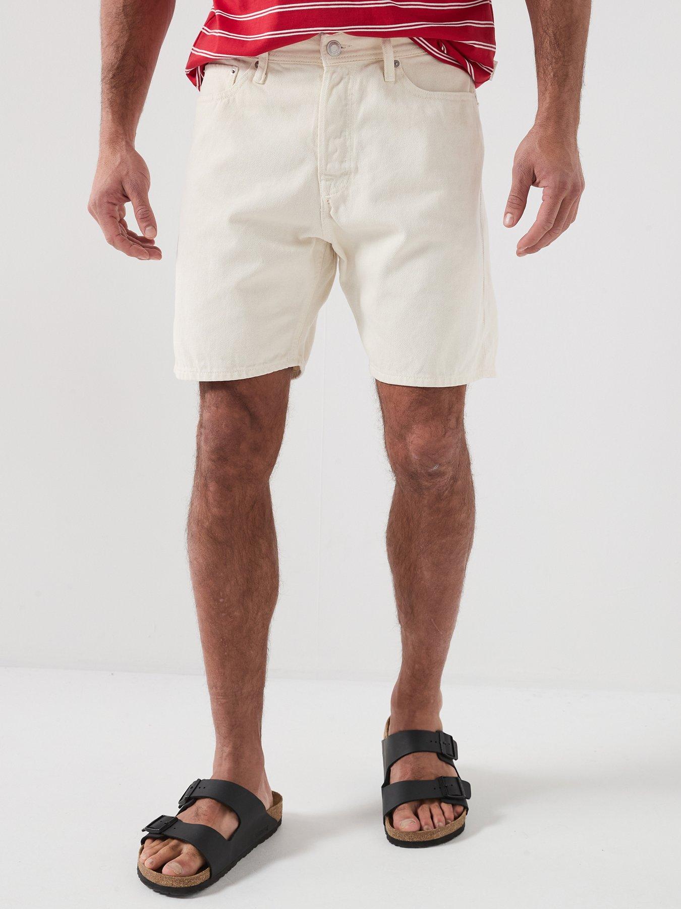 Jack & Jones Tony Original Denim Shorts - White